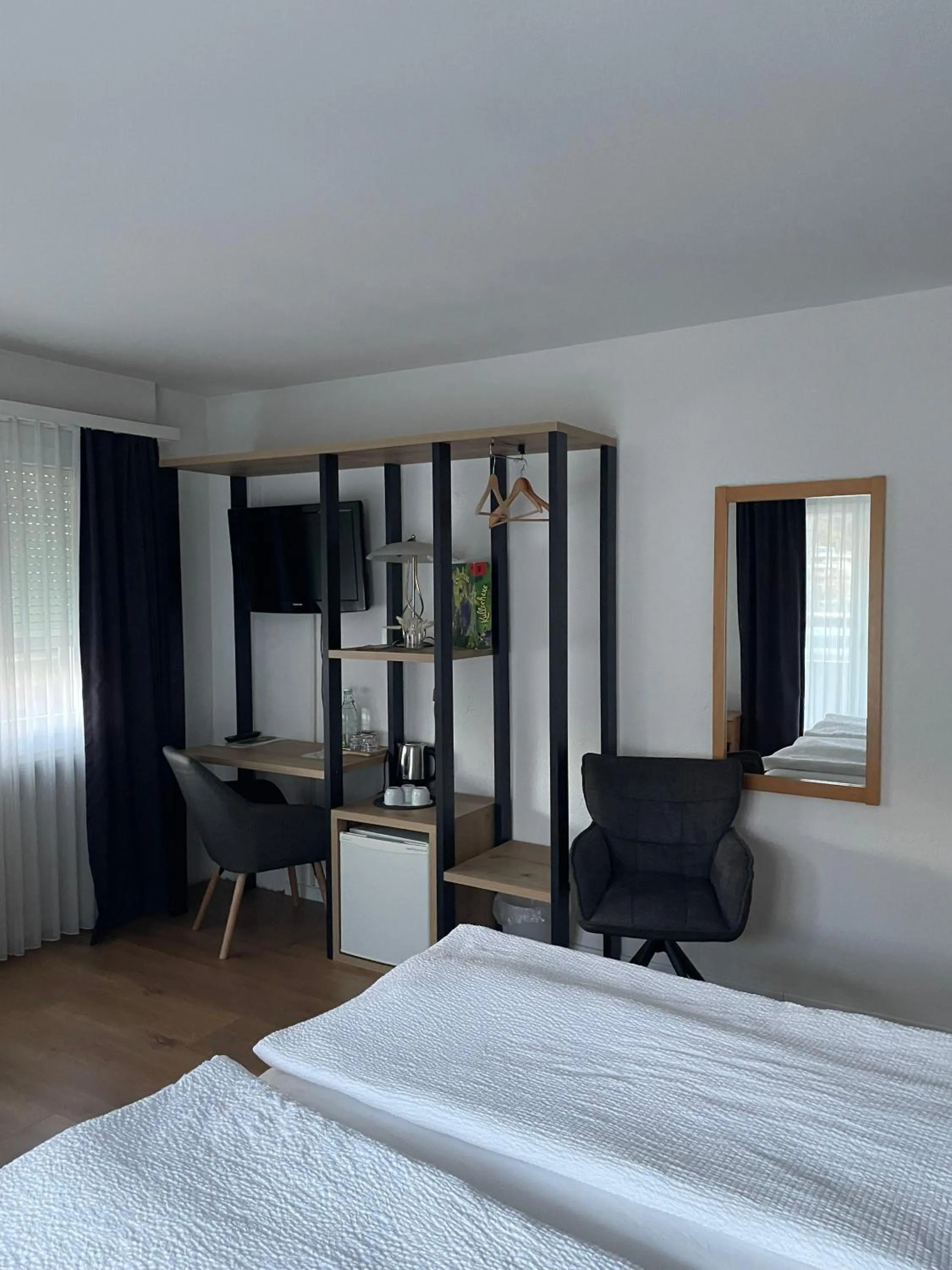 Bed in Hotel Europe Brig