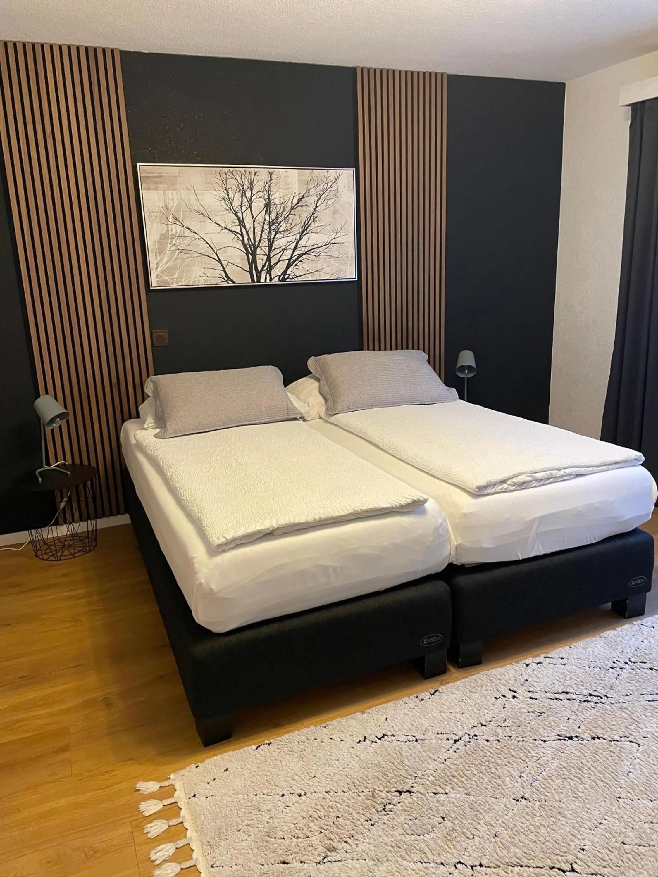 Bed in Hotel Europe Brig