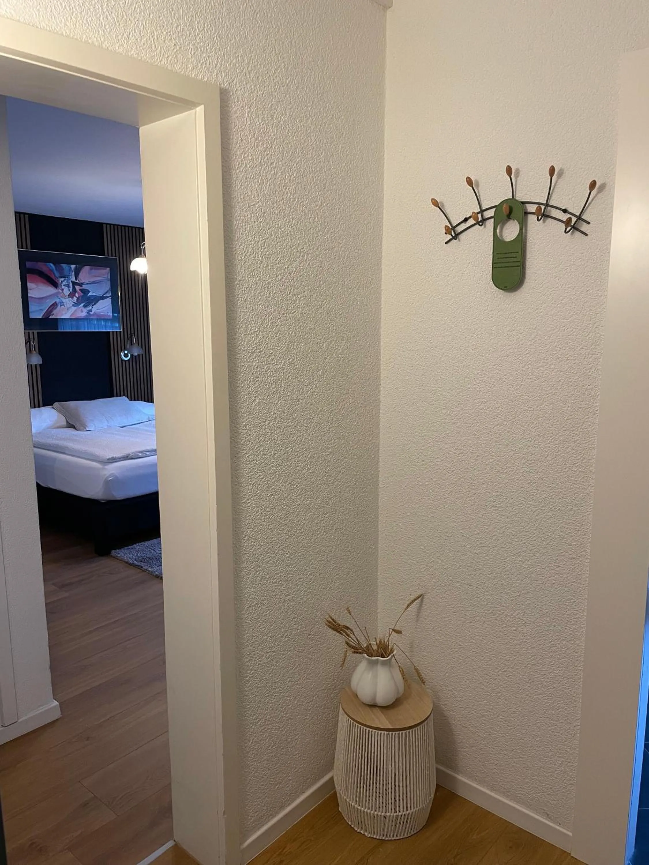 Bed in Hotel Europe Brig