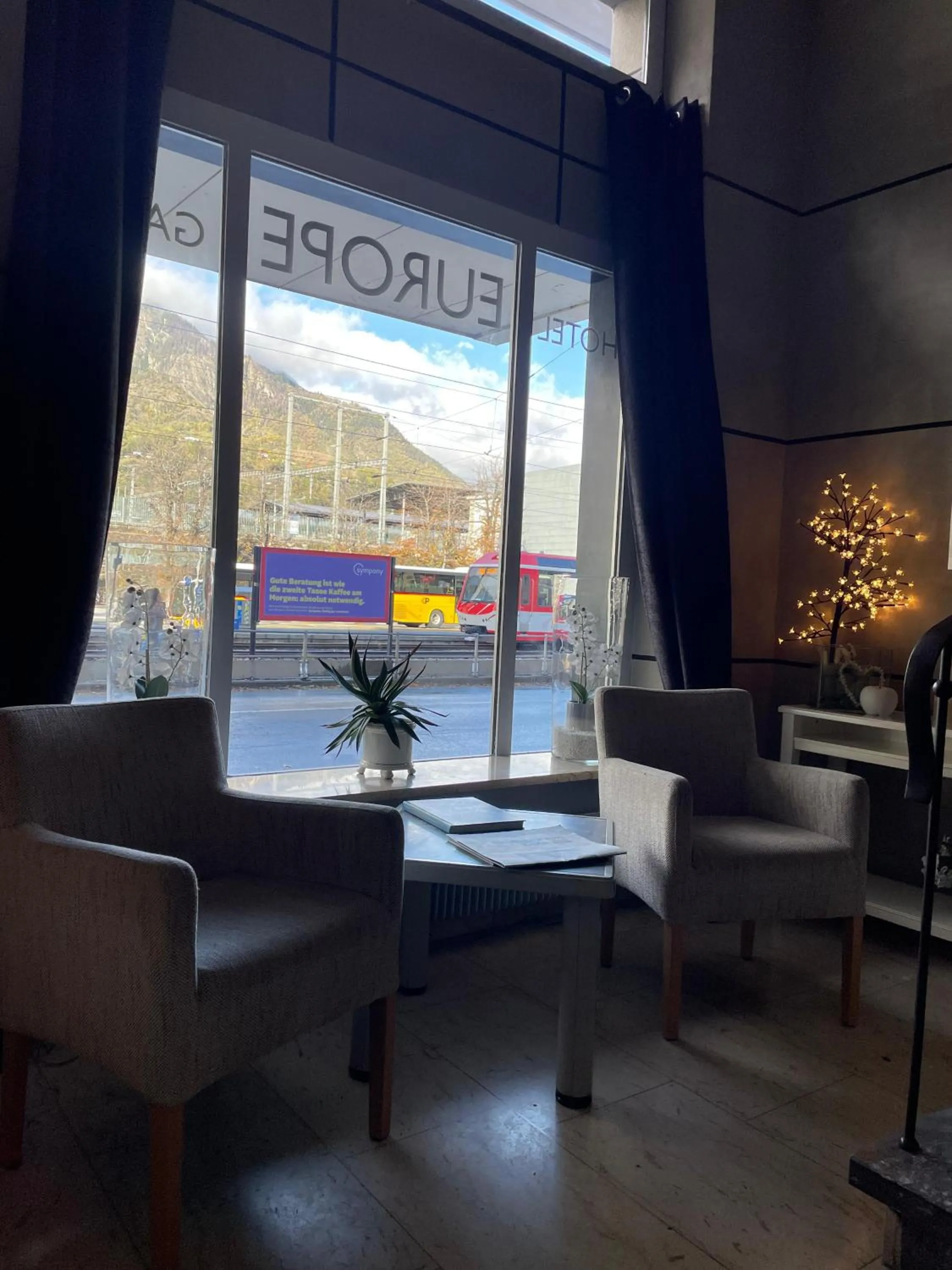 Facade/entrance in Hotel Europe Brig