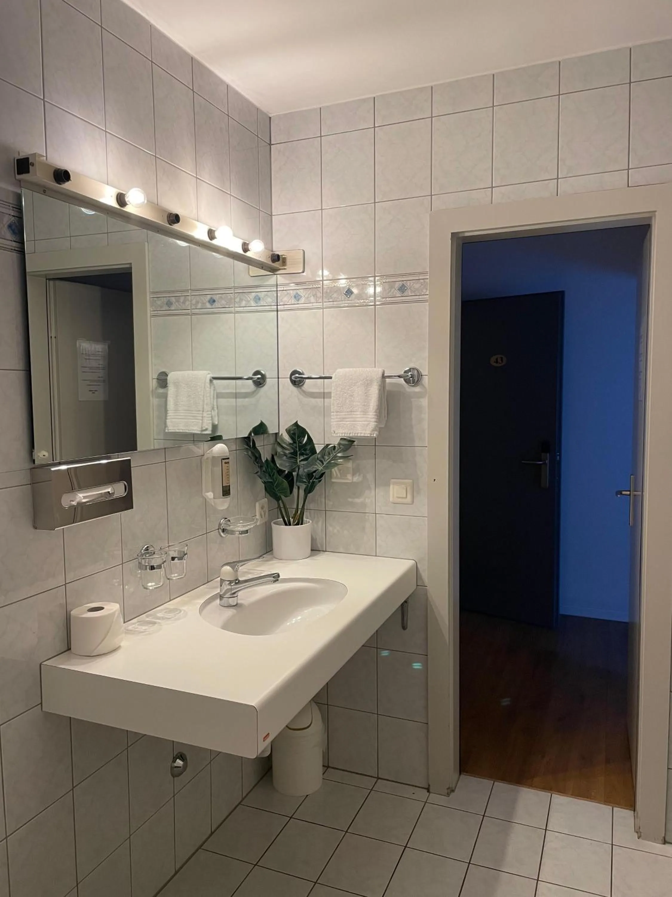 Bathroom in Hotel Europe Brig