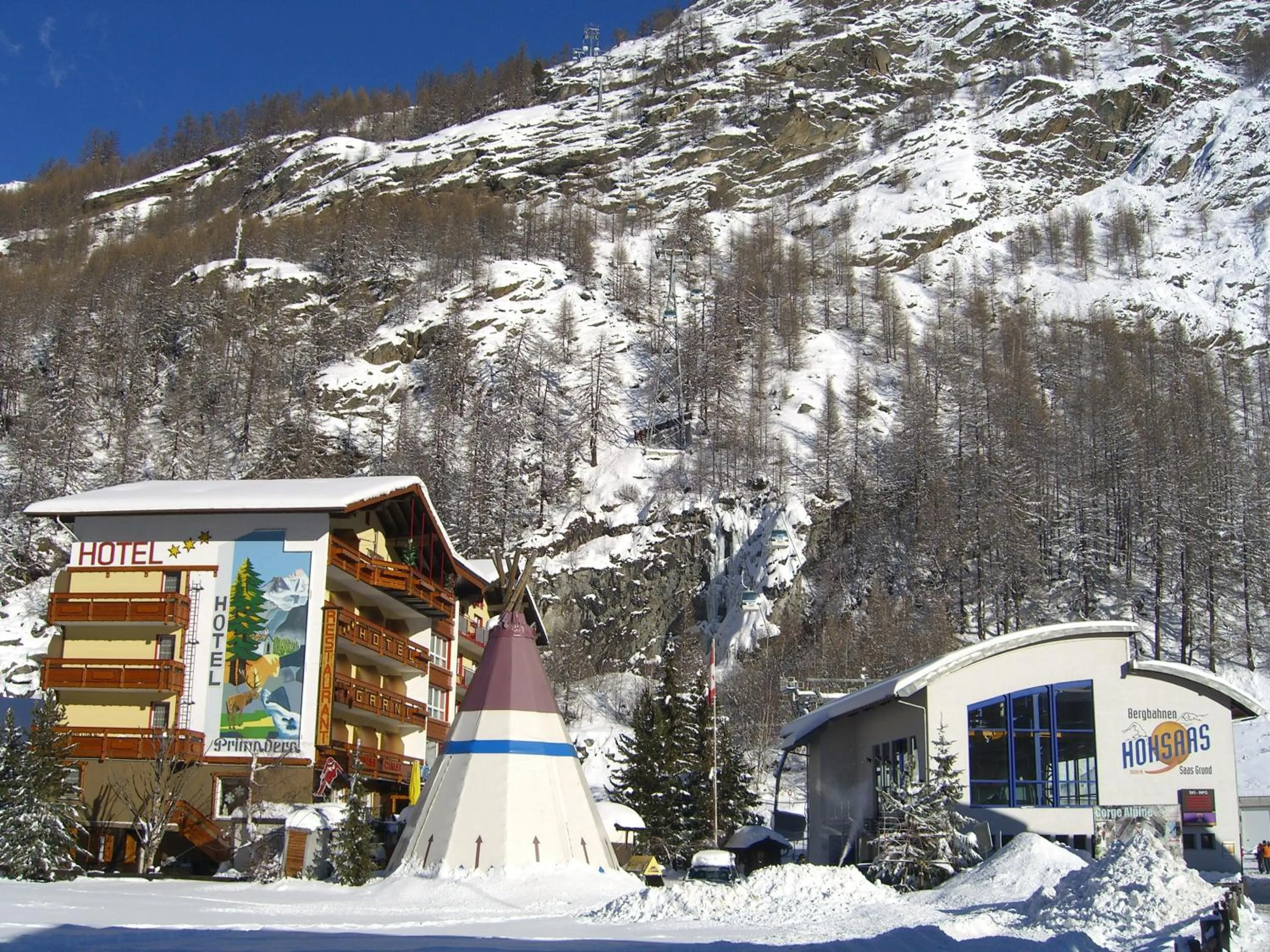 Area and facilities in Hotel Primavera