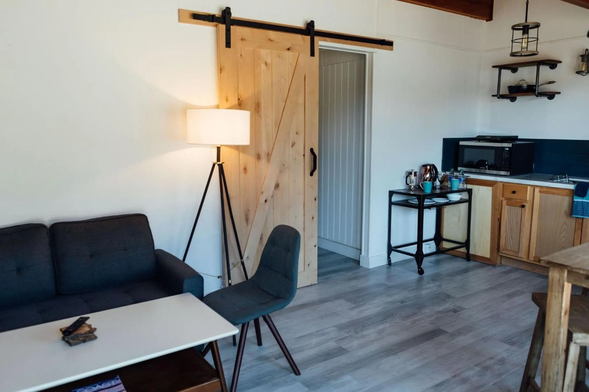 Living room in Pacific Dunes Resort
