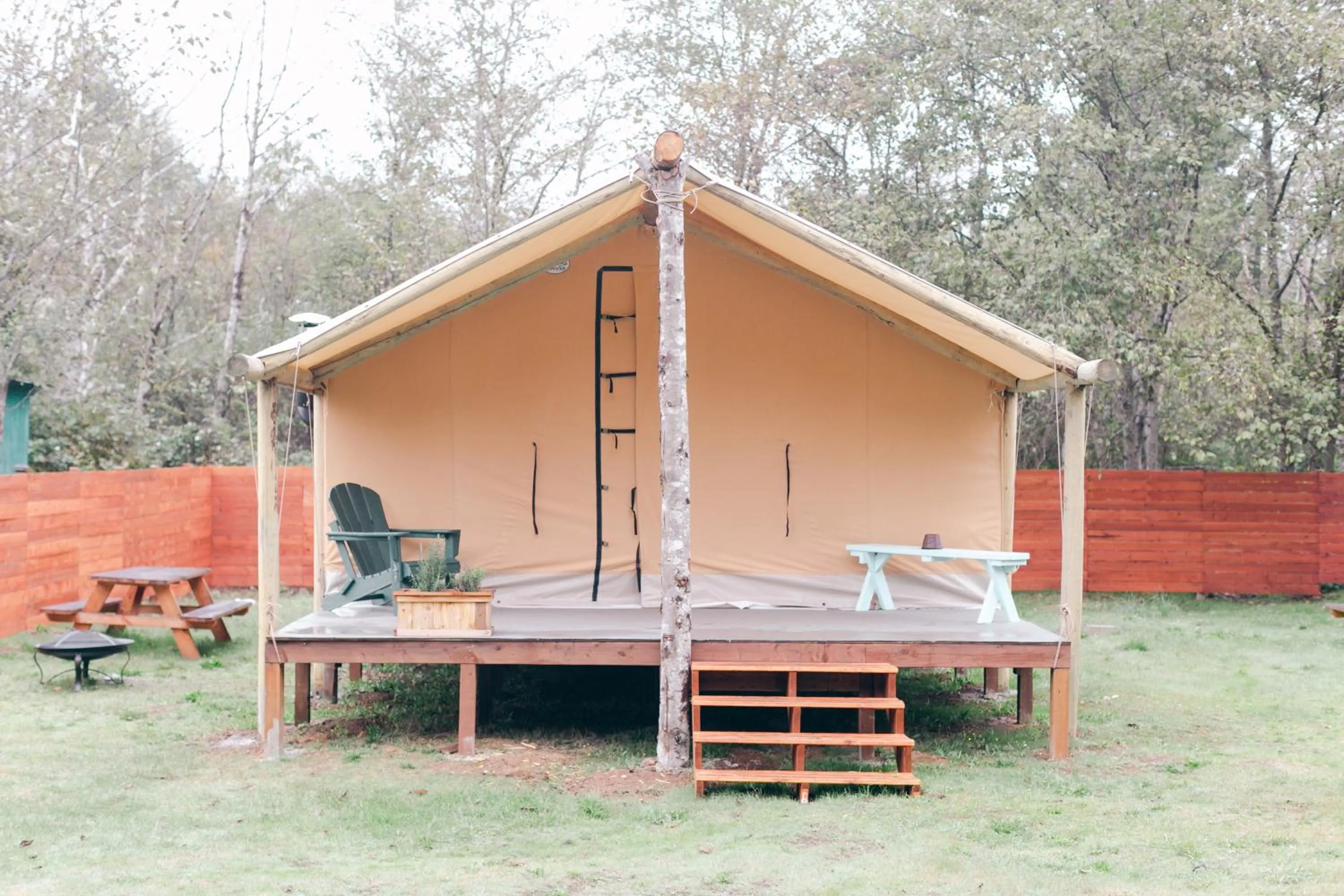 Patio in Pacific Dunes Resort