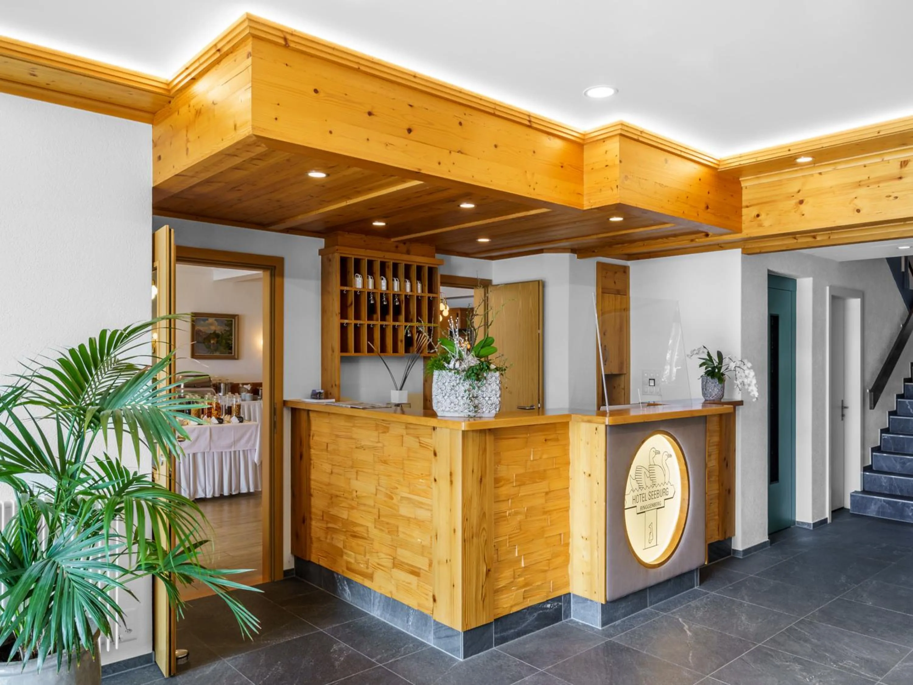 Lobby or reception in Hotel Seeburg - Adults only
