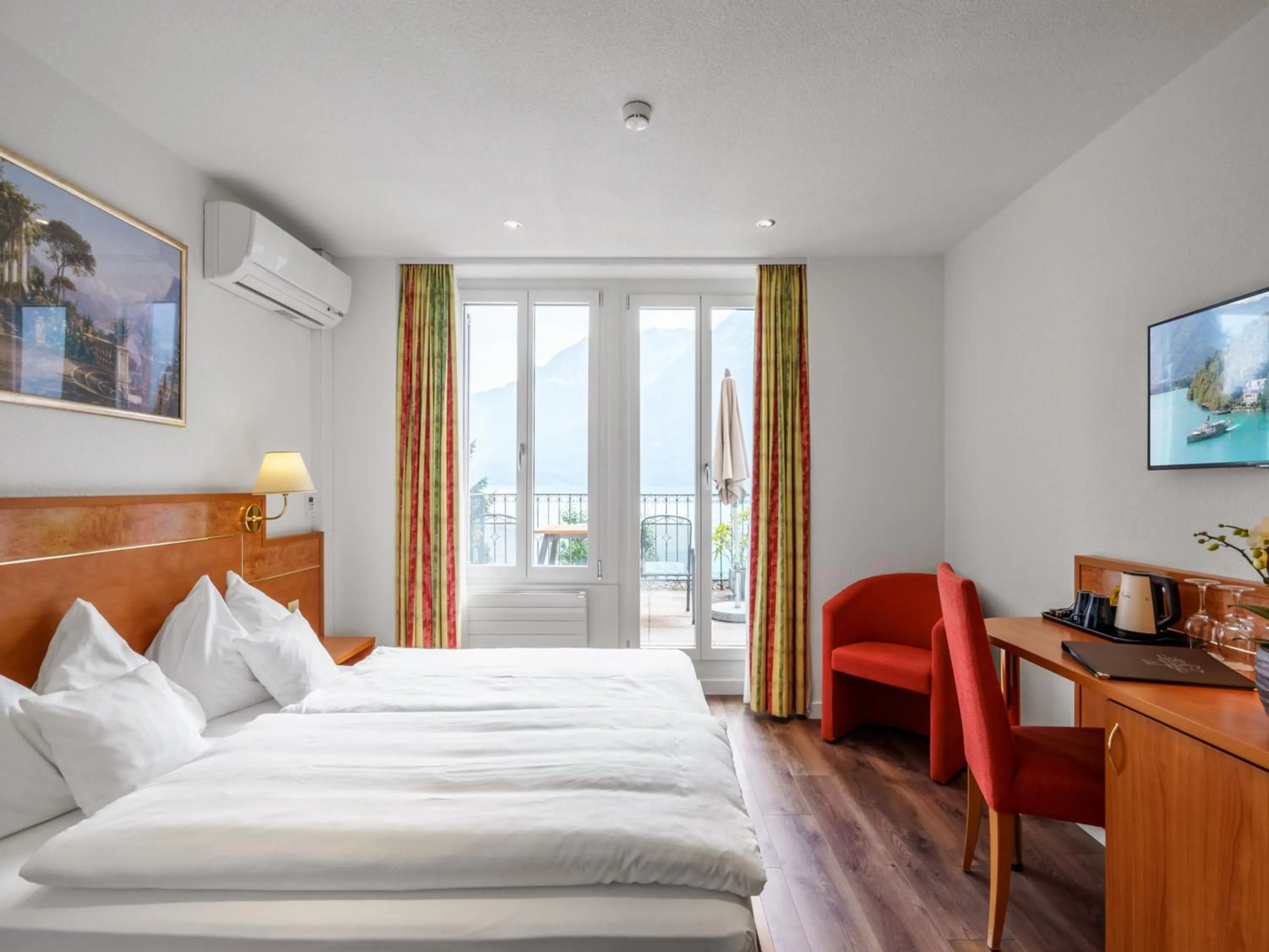 Bed in Hotel Seeburg - Adults only