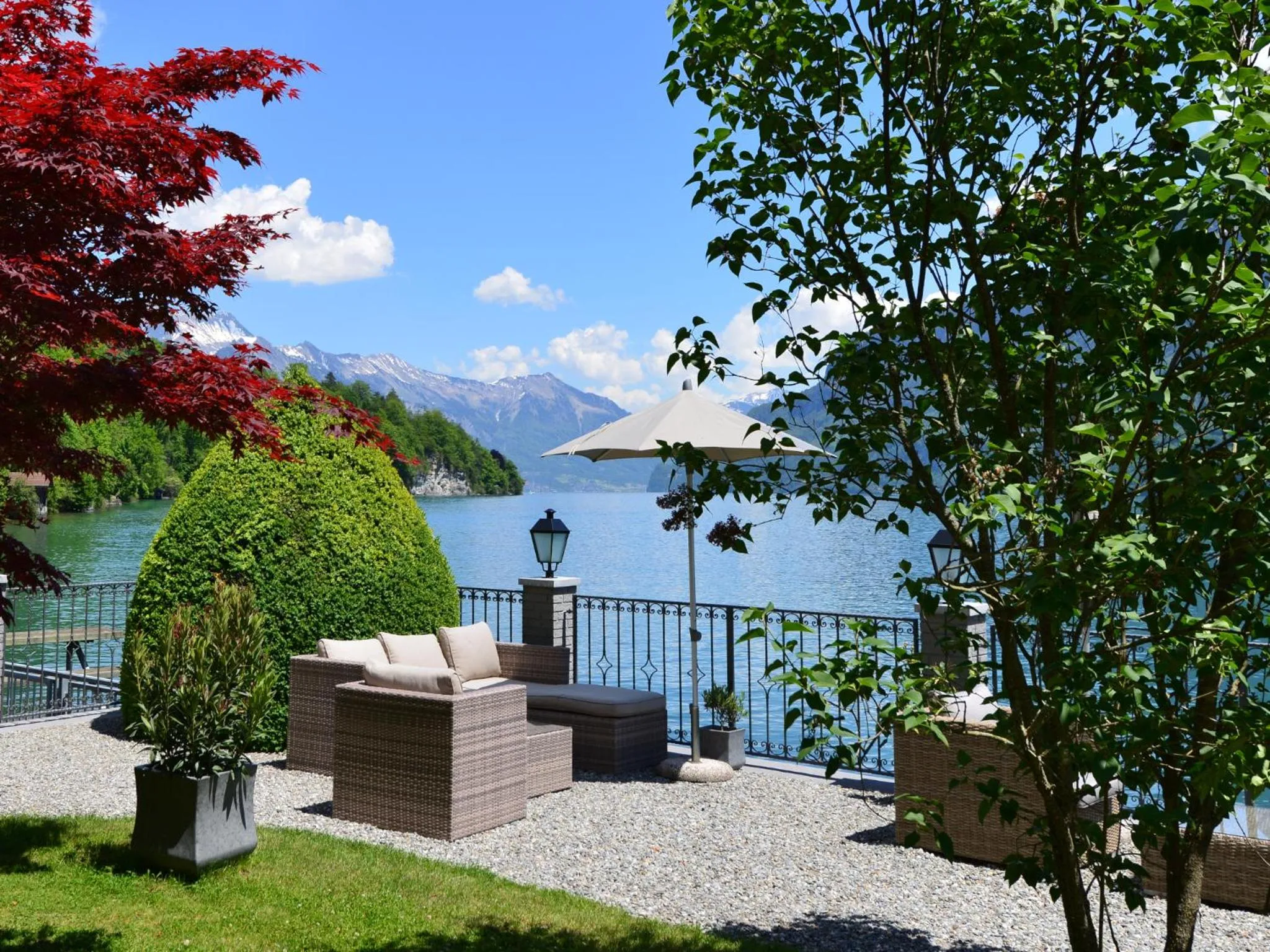 Garden in Hotel Seeburg - Adults only