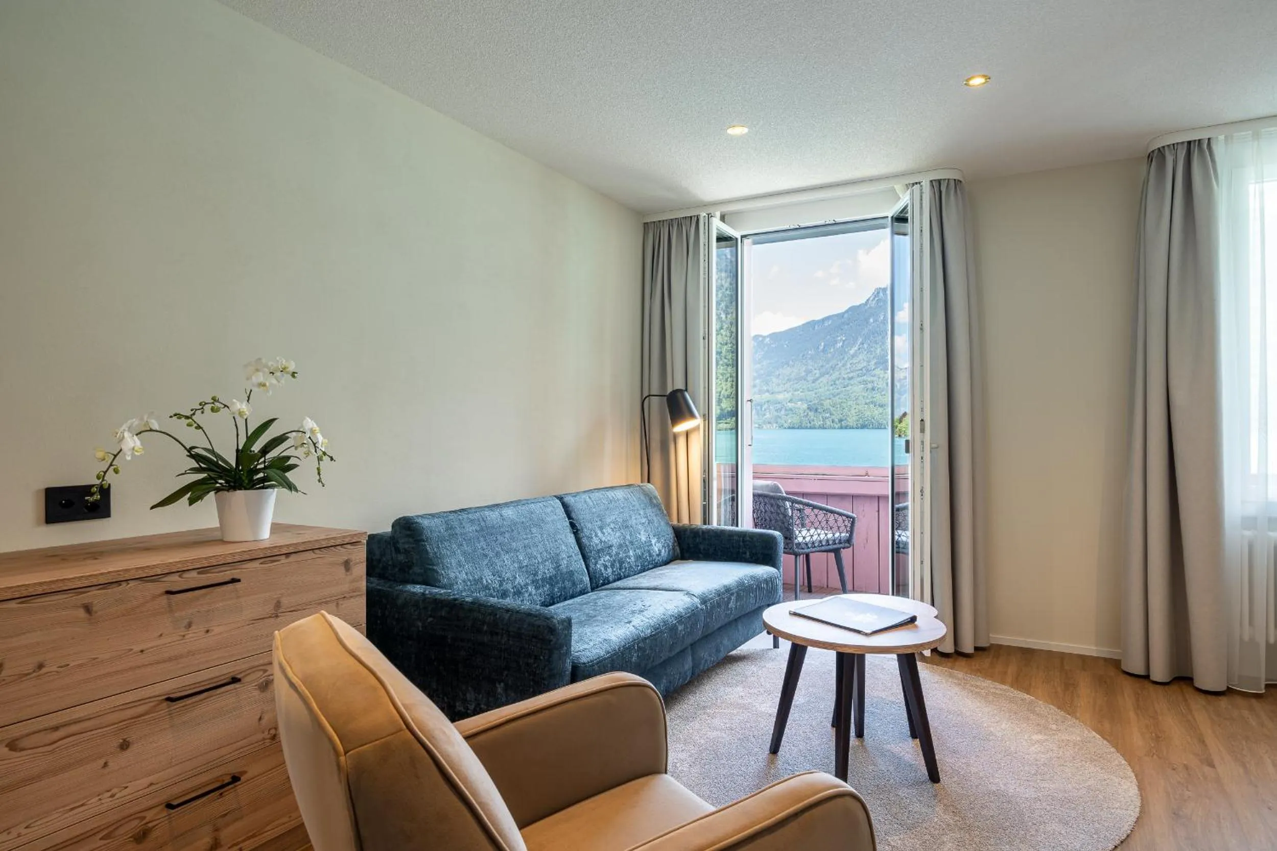 Seating area in Hotel Seeburg - Adults only