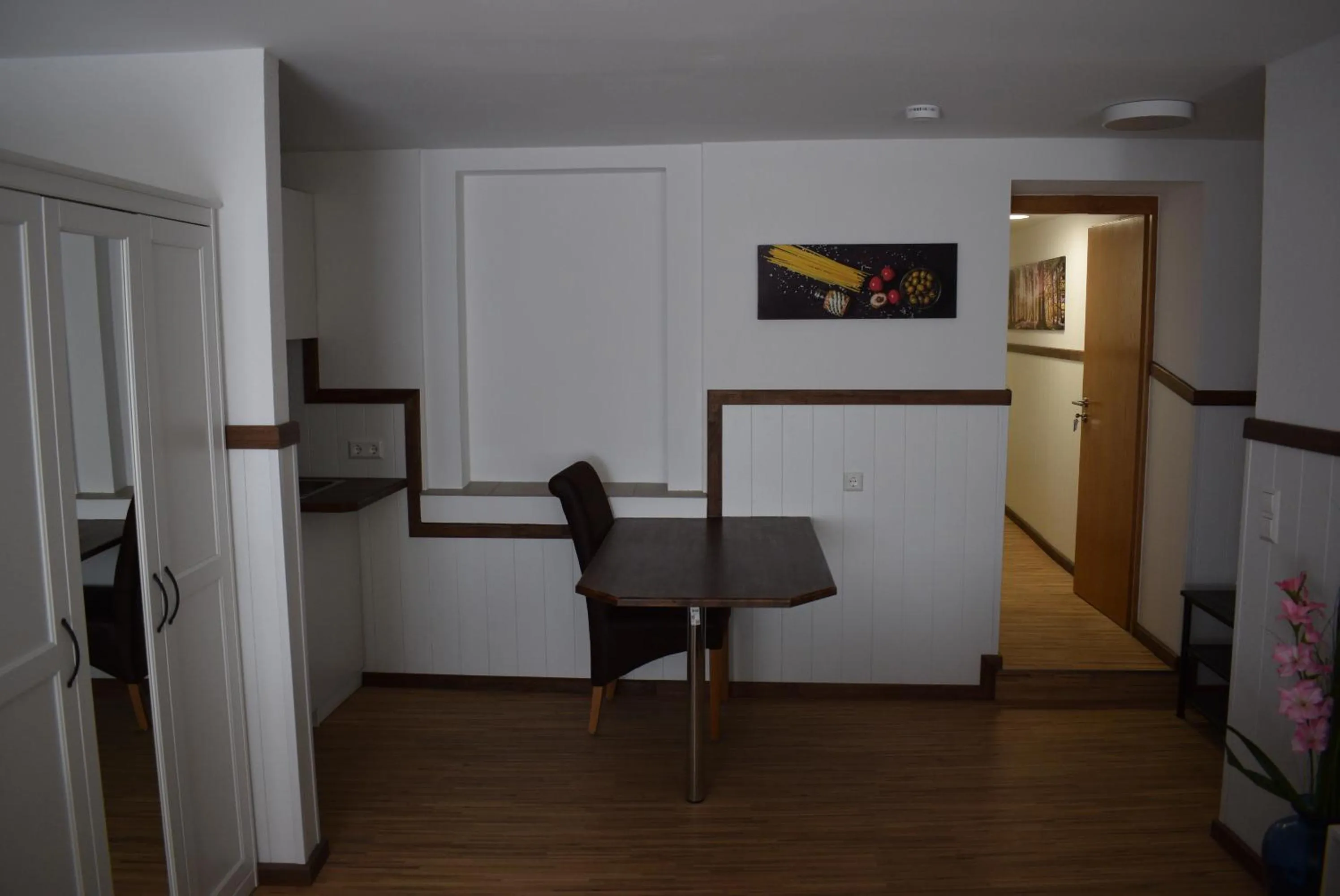 Seating area in Apartments mit Klimaanlage am Neckarufer, Schöne Aussicht