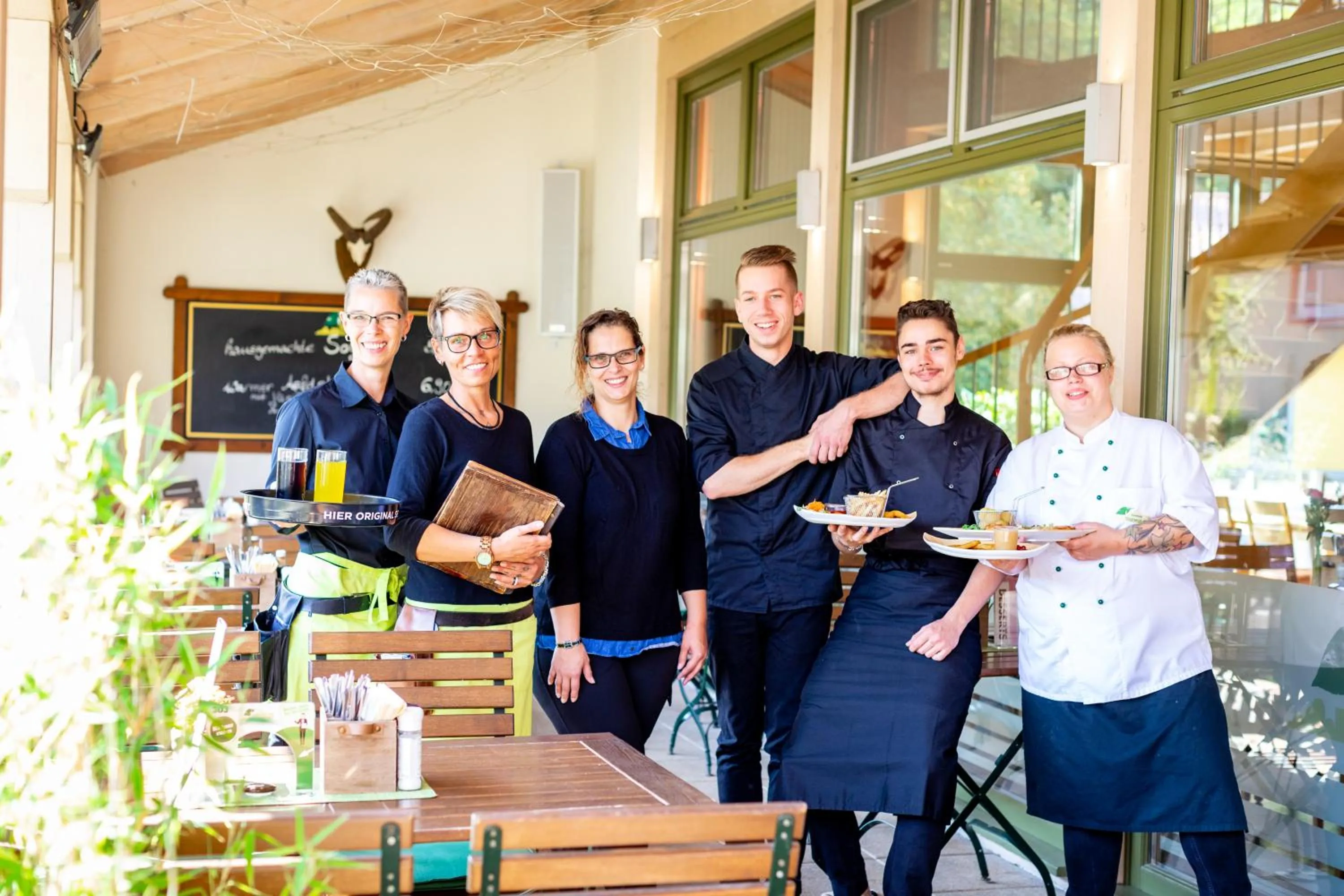 Restaurant/places to eat in Forsthaus Thiemsburg im Nationalpark Hainich