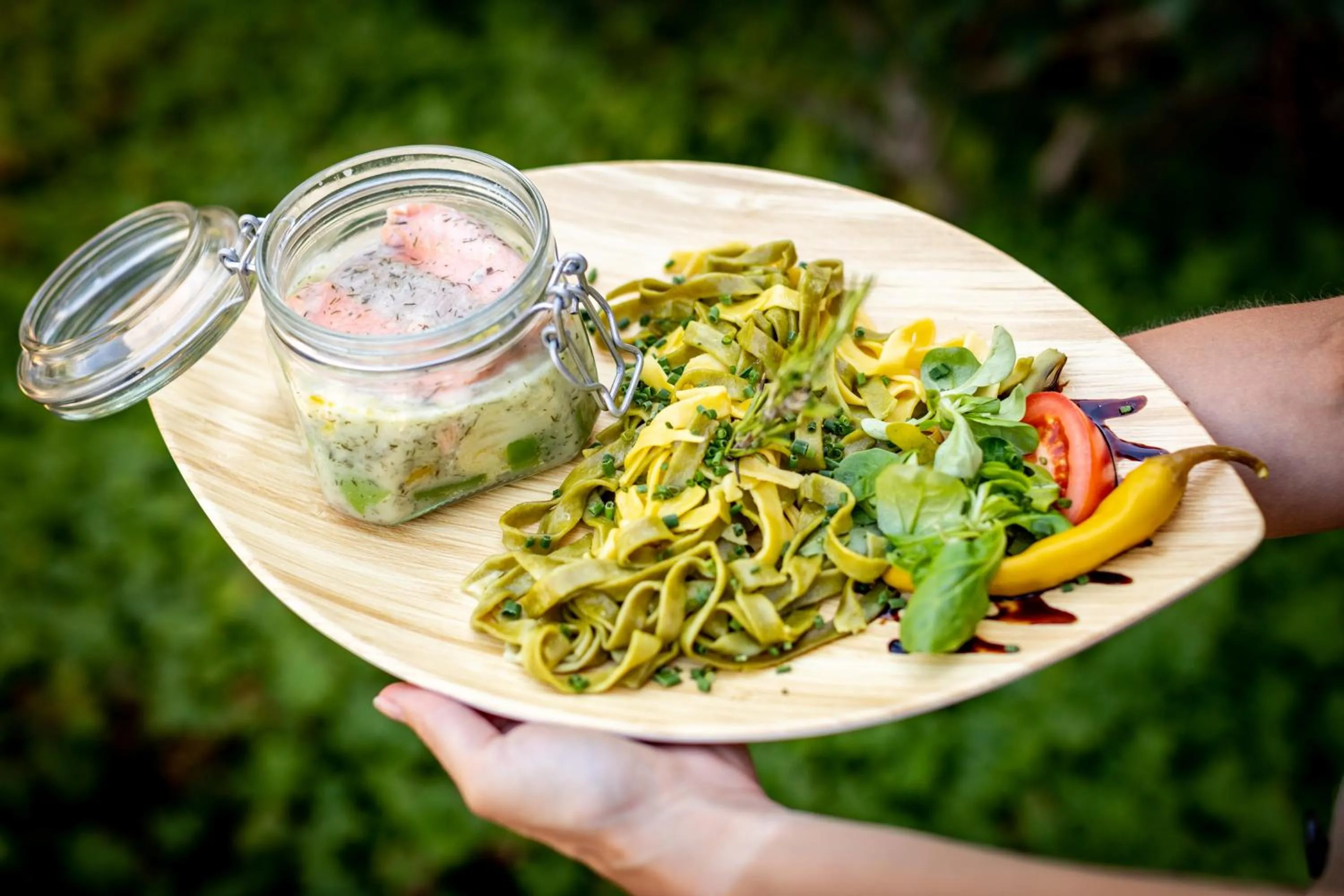 Restaurant/places to eat in Forsthaus Thiemsburg im Nationalpark Hainich