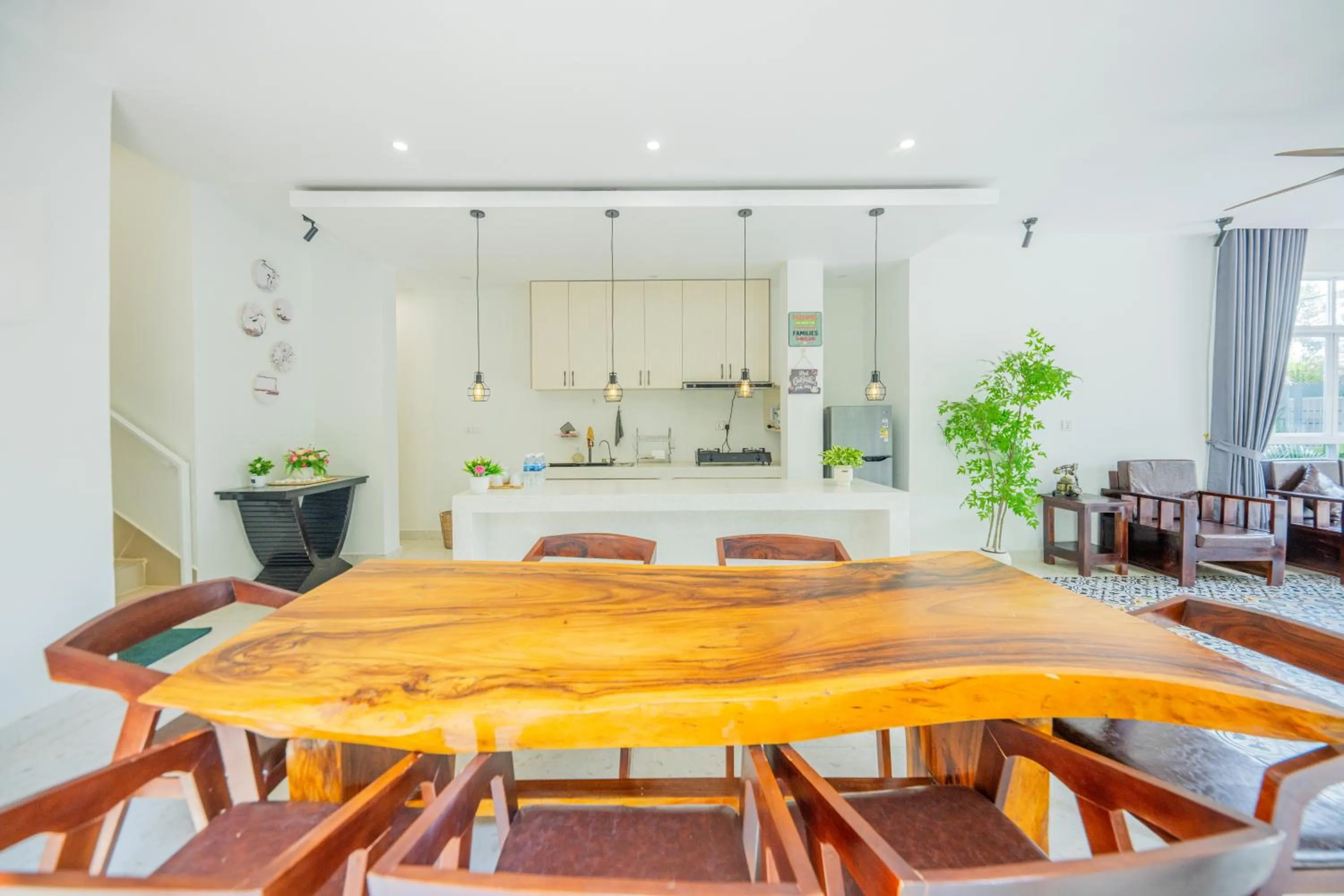 Kitchen or kitchenette in Raing Phnom Bungalow