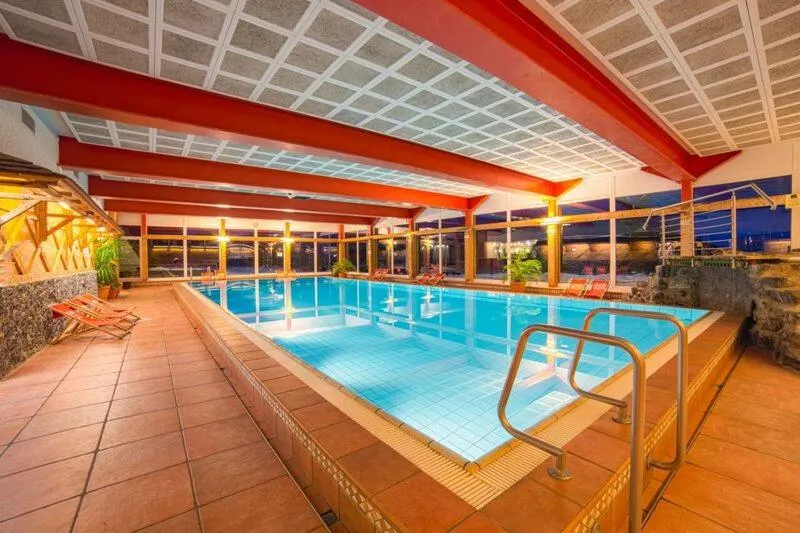 Swimming pool in Hotel Central Résidence