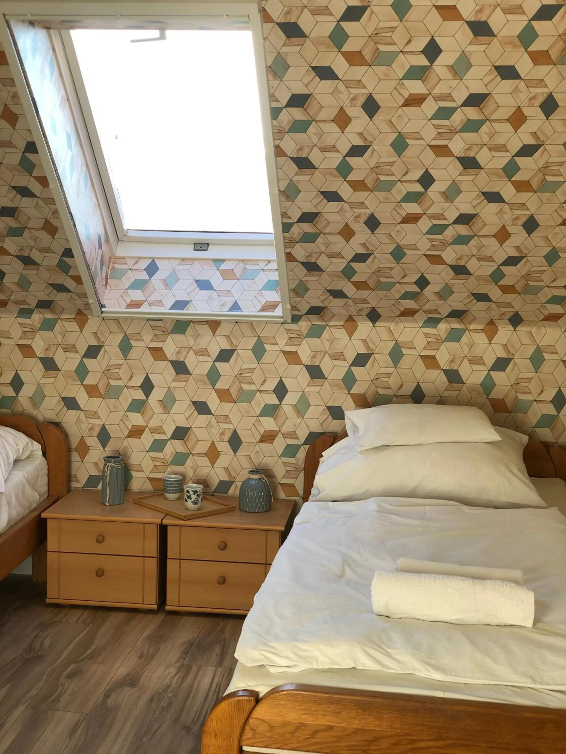 Bed in Székely Fogadó Self Check In Hotel Guesthouse