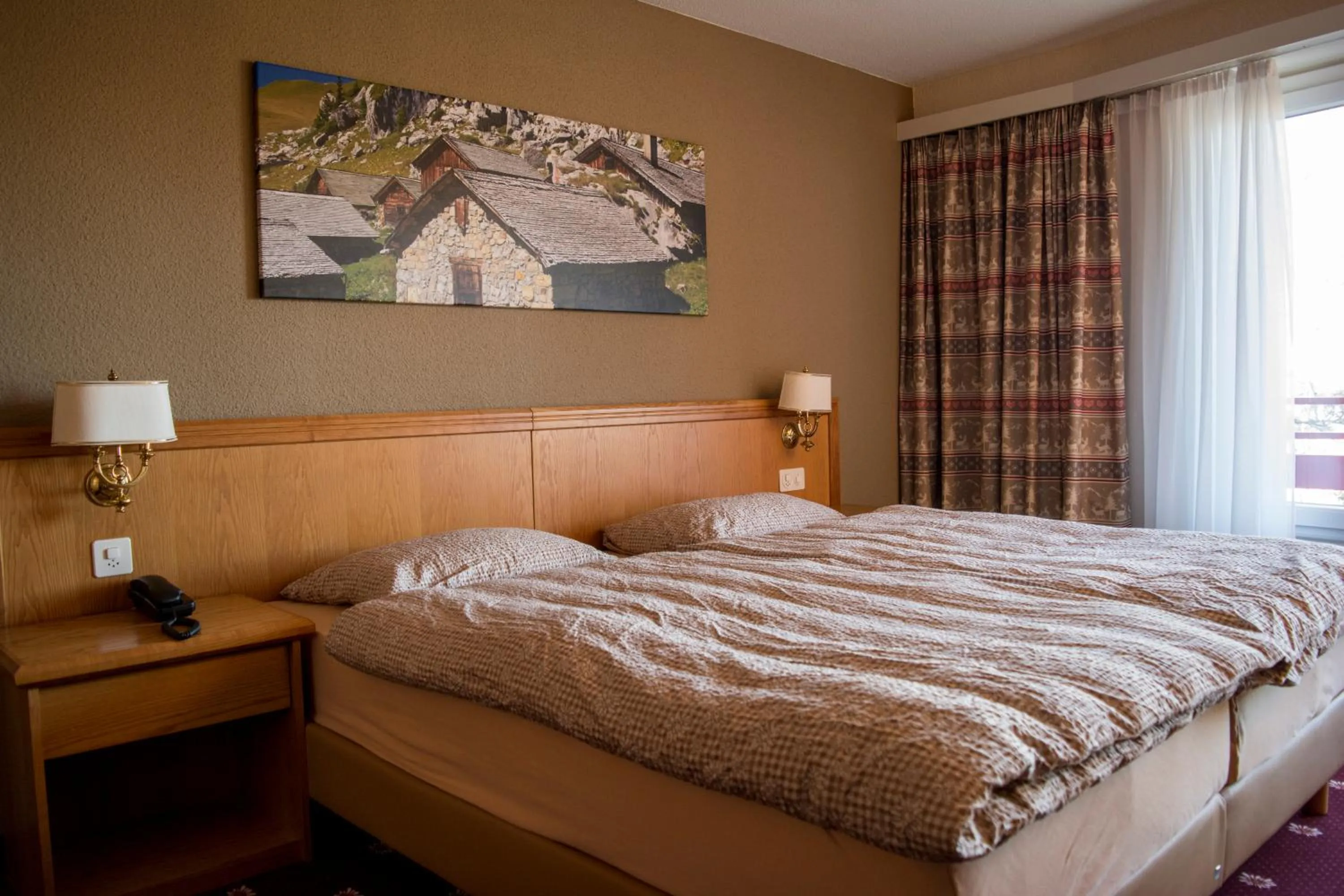 Bedroom, Bed in Alpine Classic Hotel
