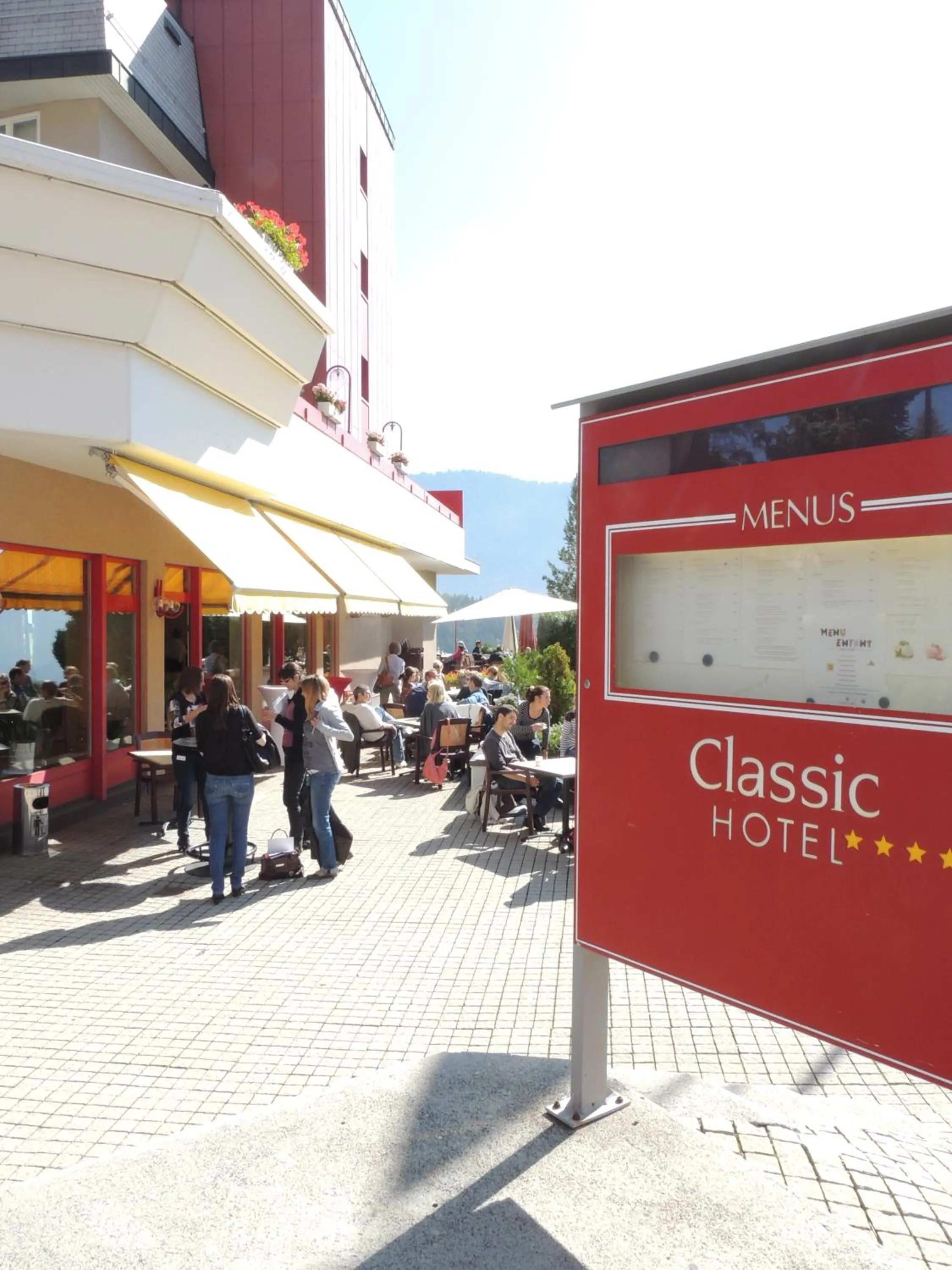 Balcony/Terrace in Alpine Classic Hotel