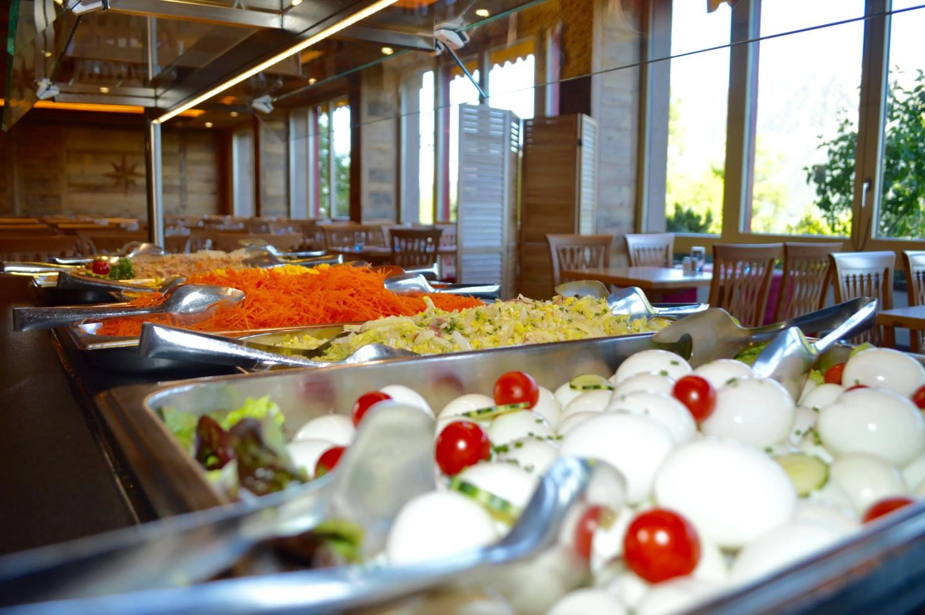 Food close-up in Alpine Classic Hotel