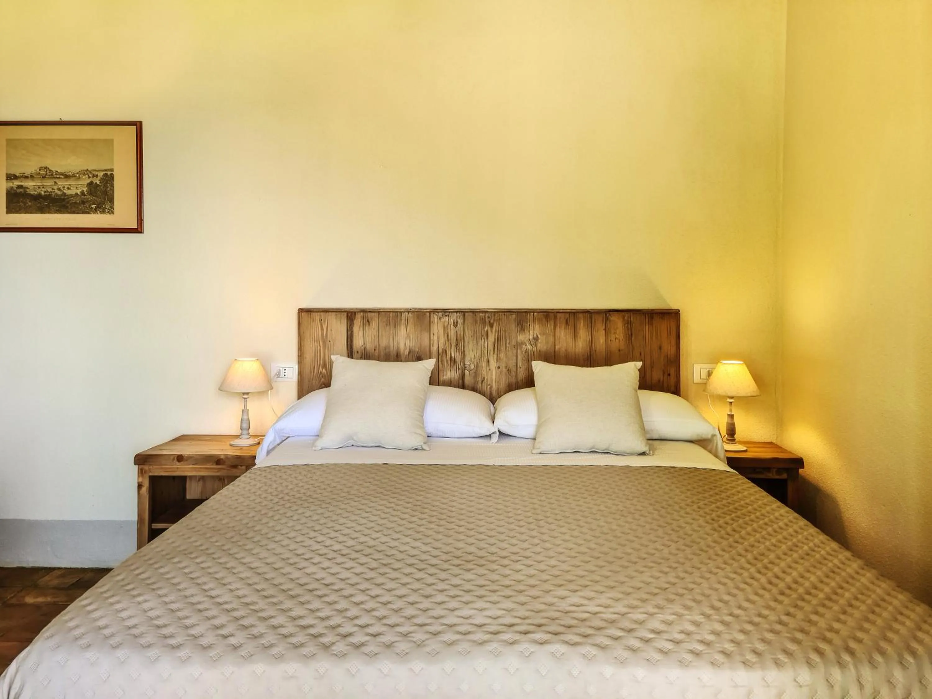 Bed in Casale Caterina Agriresort