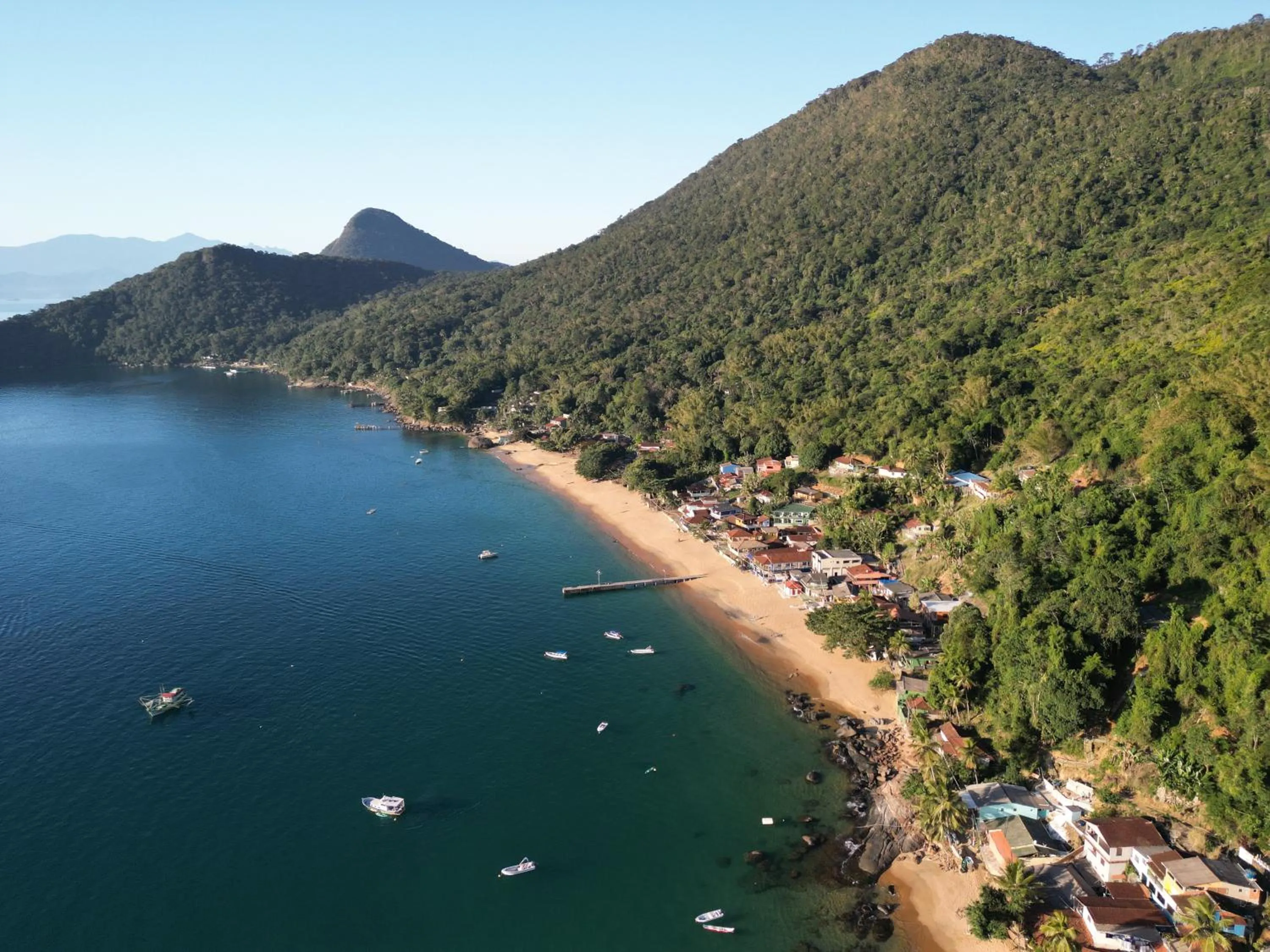 Beach in Pousada Cruzoé