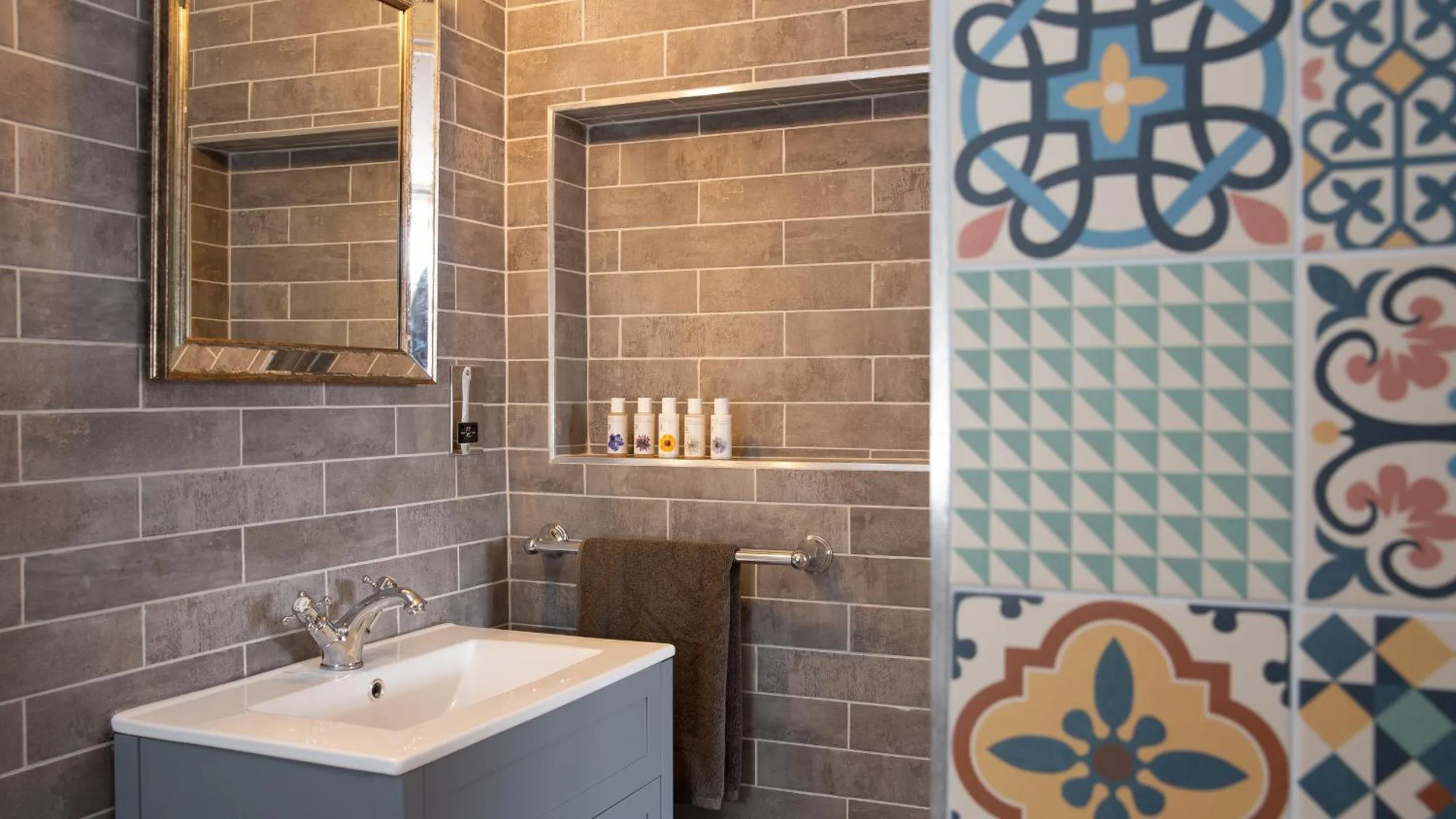 Bathroom in The Bear Hotel