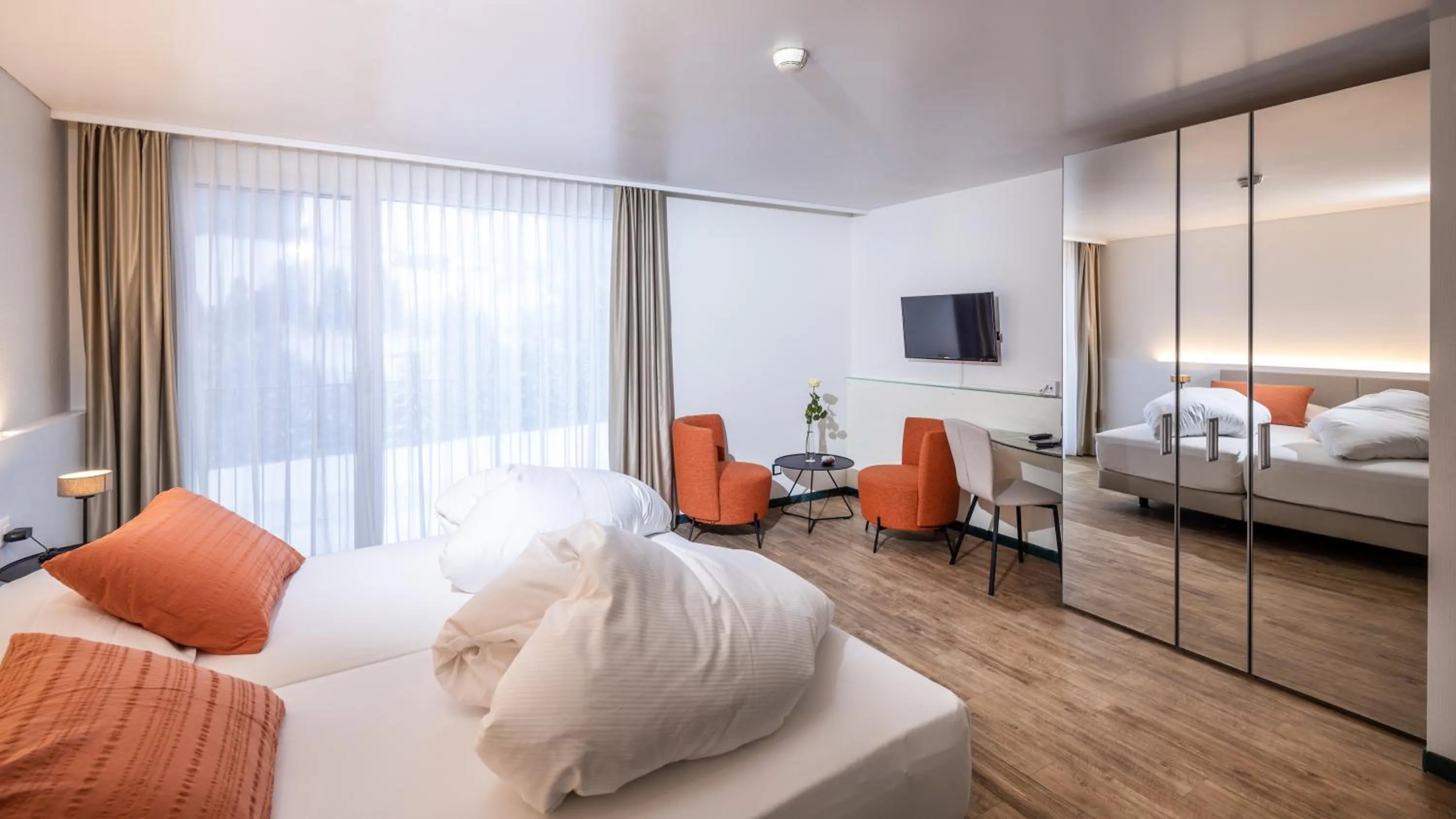 Photo of the whole room, Bed in Hotel Rischli