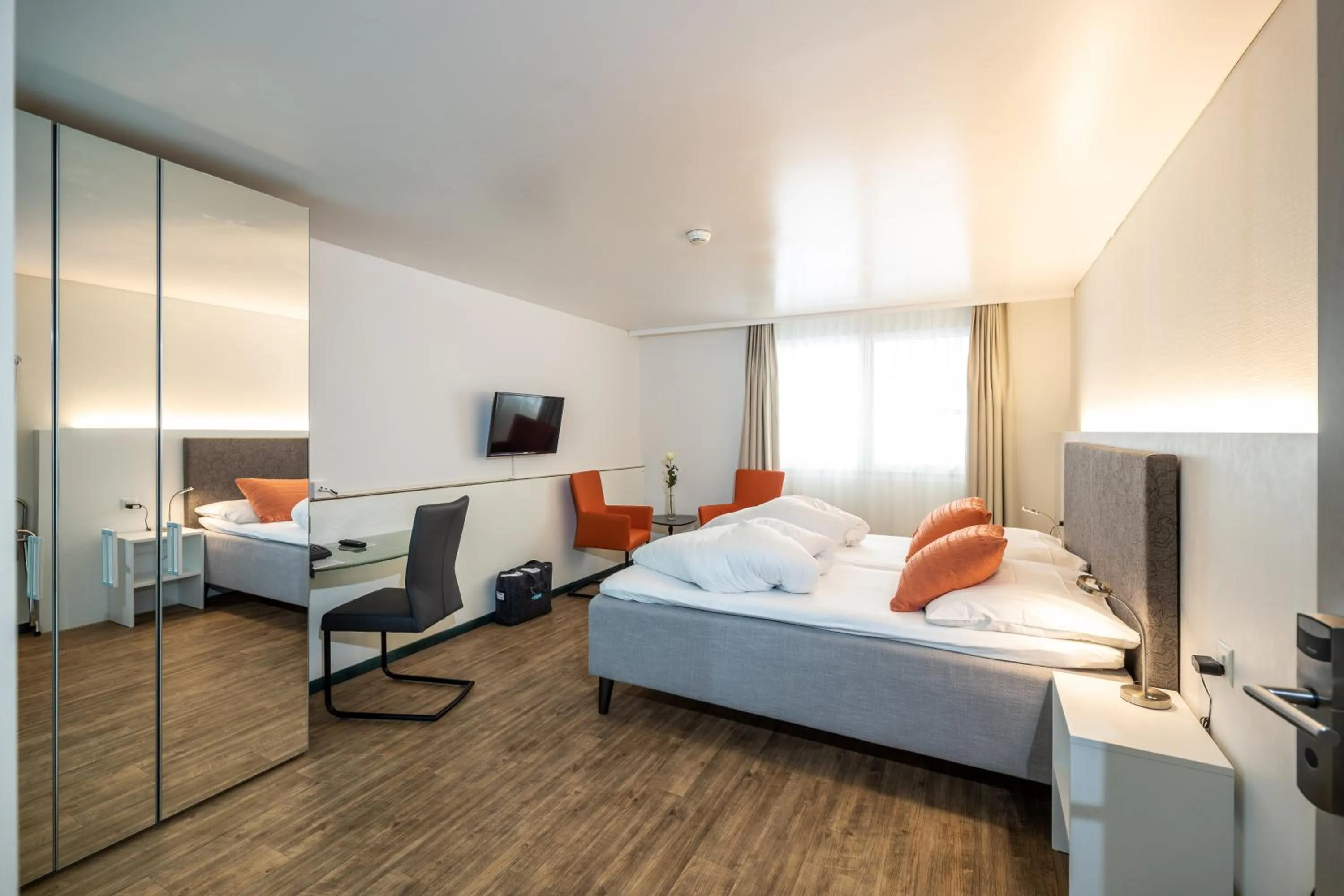 Photo of the whole room, Bed in Hotel Rischli