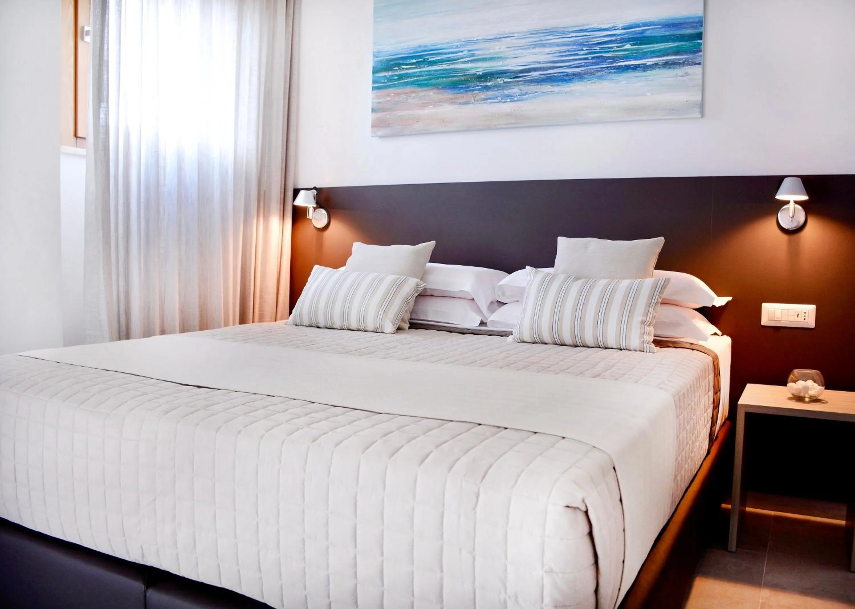 Bed in Sunset Home Sorrento