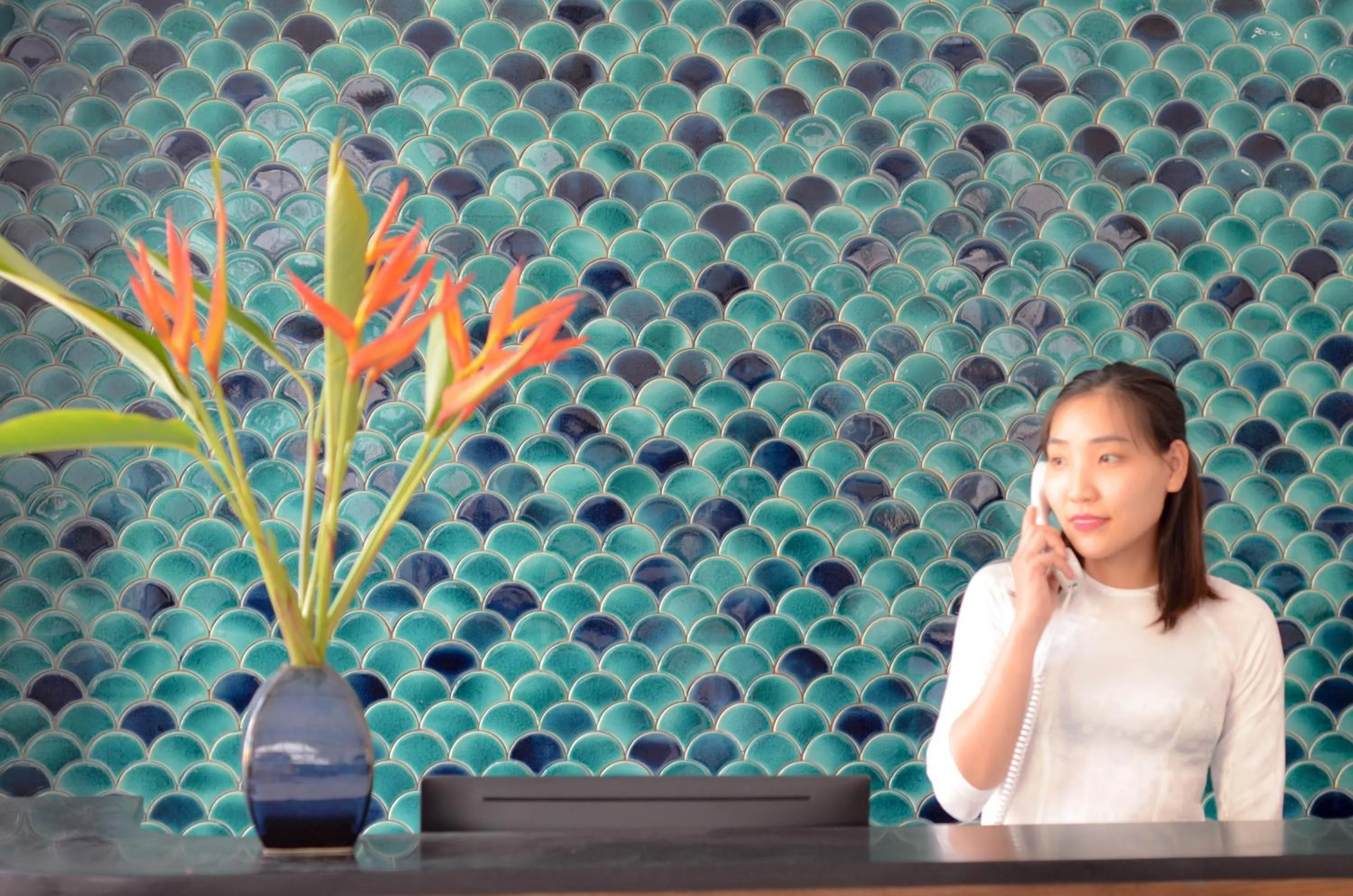 group of guests in Lavian Hotel