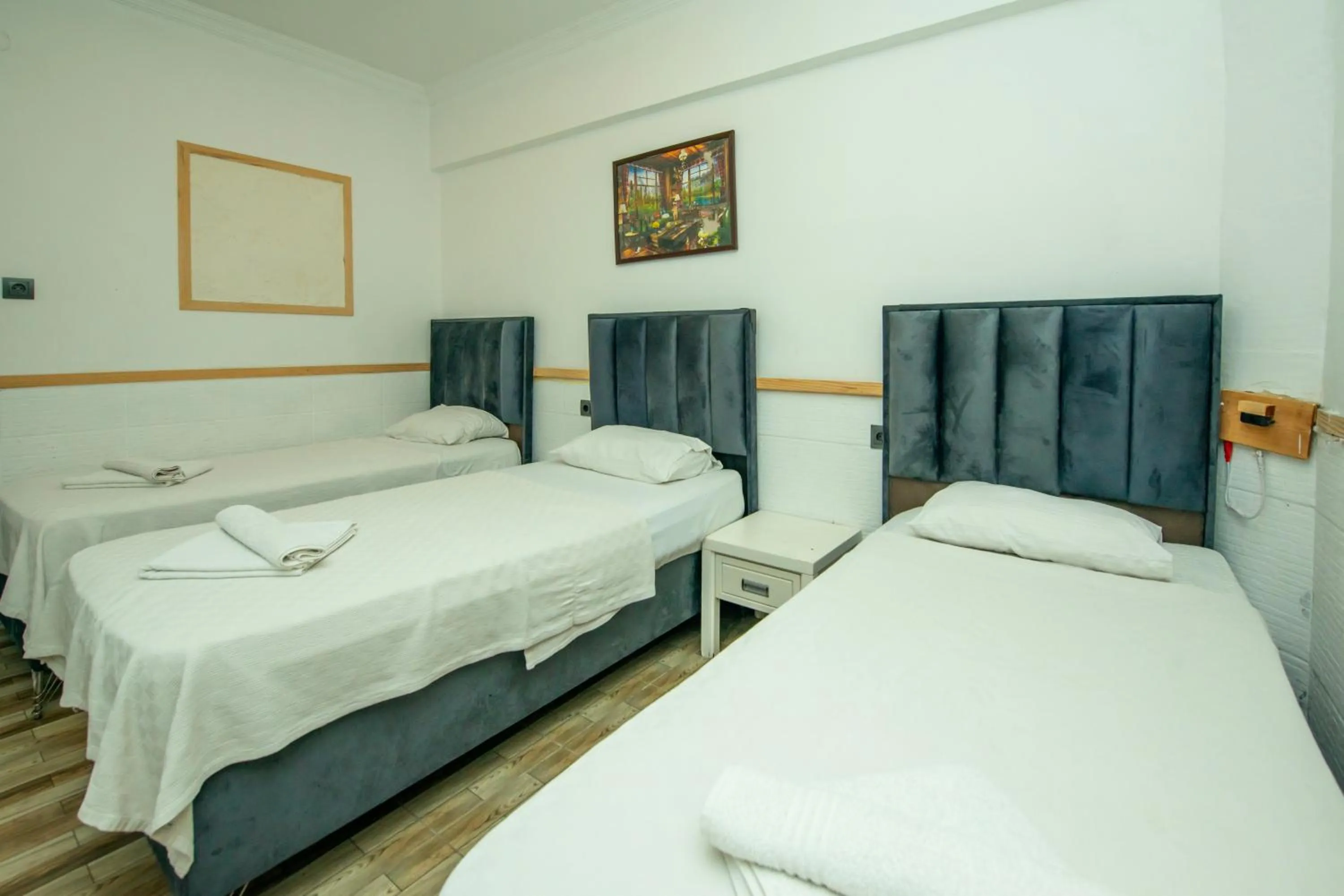 Bed in Aliş Hotel Fethiye
