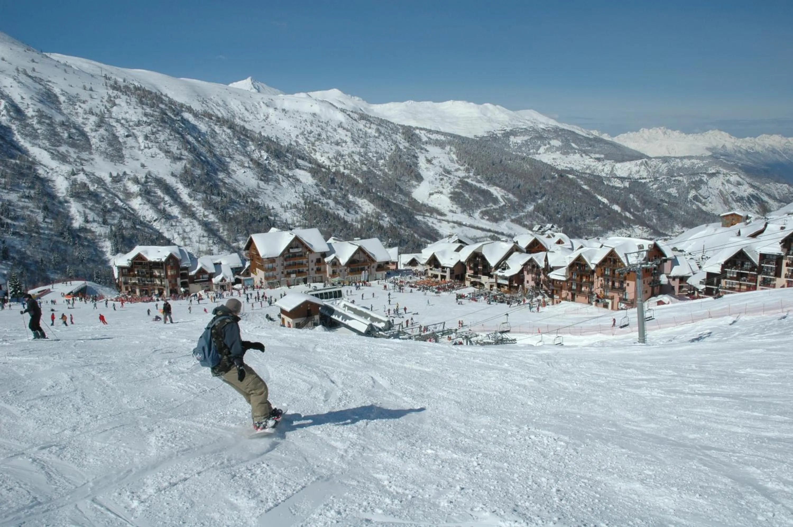 Skiing in Les Hauts de Valmeinier