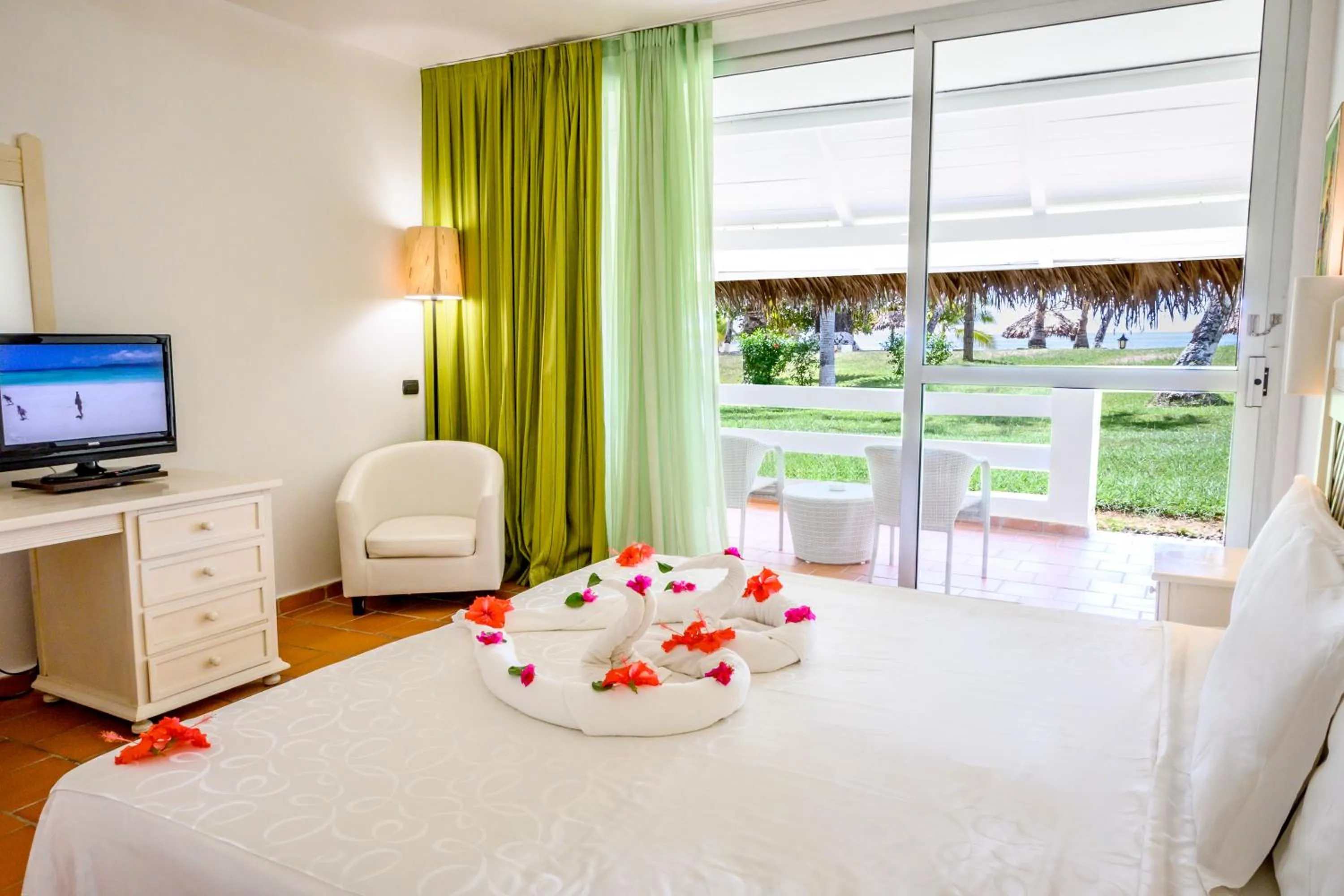 Bed in VOI Andilana Beach Resort