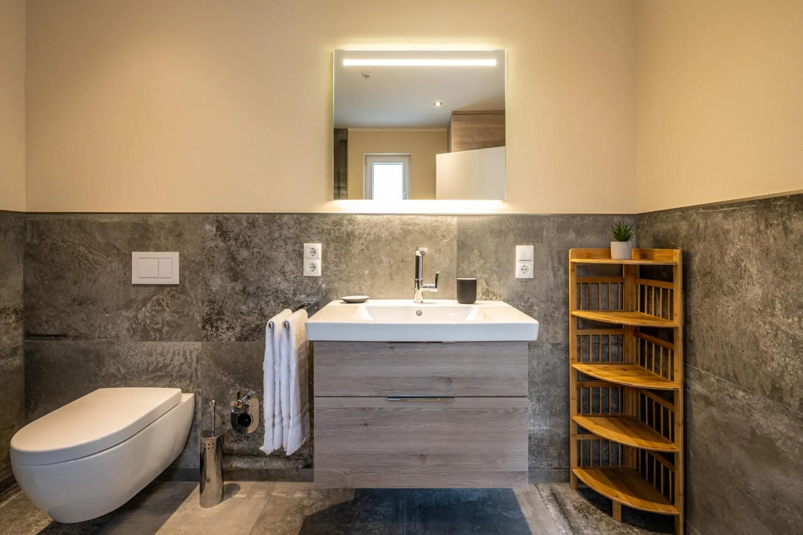 Bathroom in Apart Hotel Lang