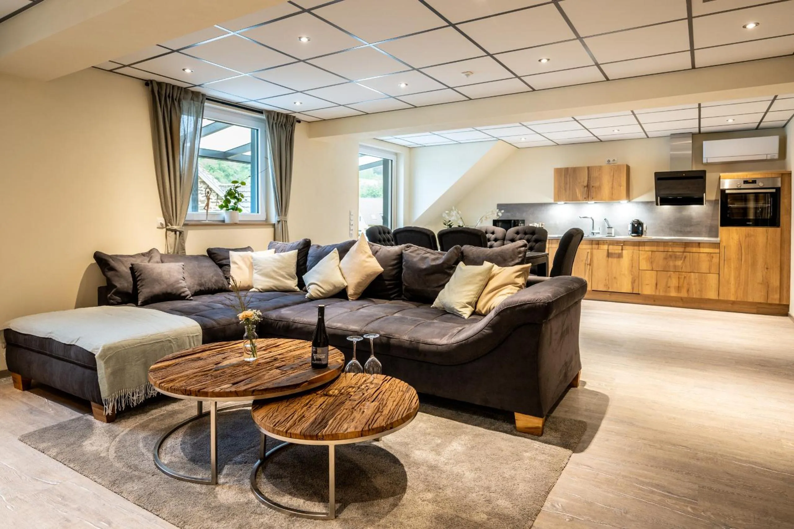 Kitchen or kitchenette in Apart Hotel Lang