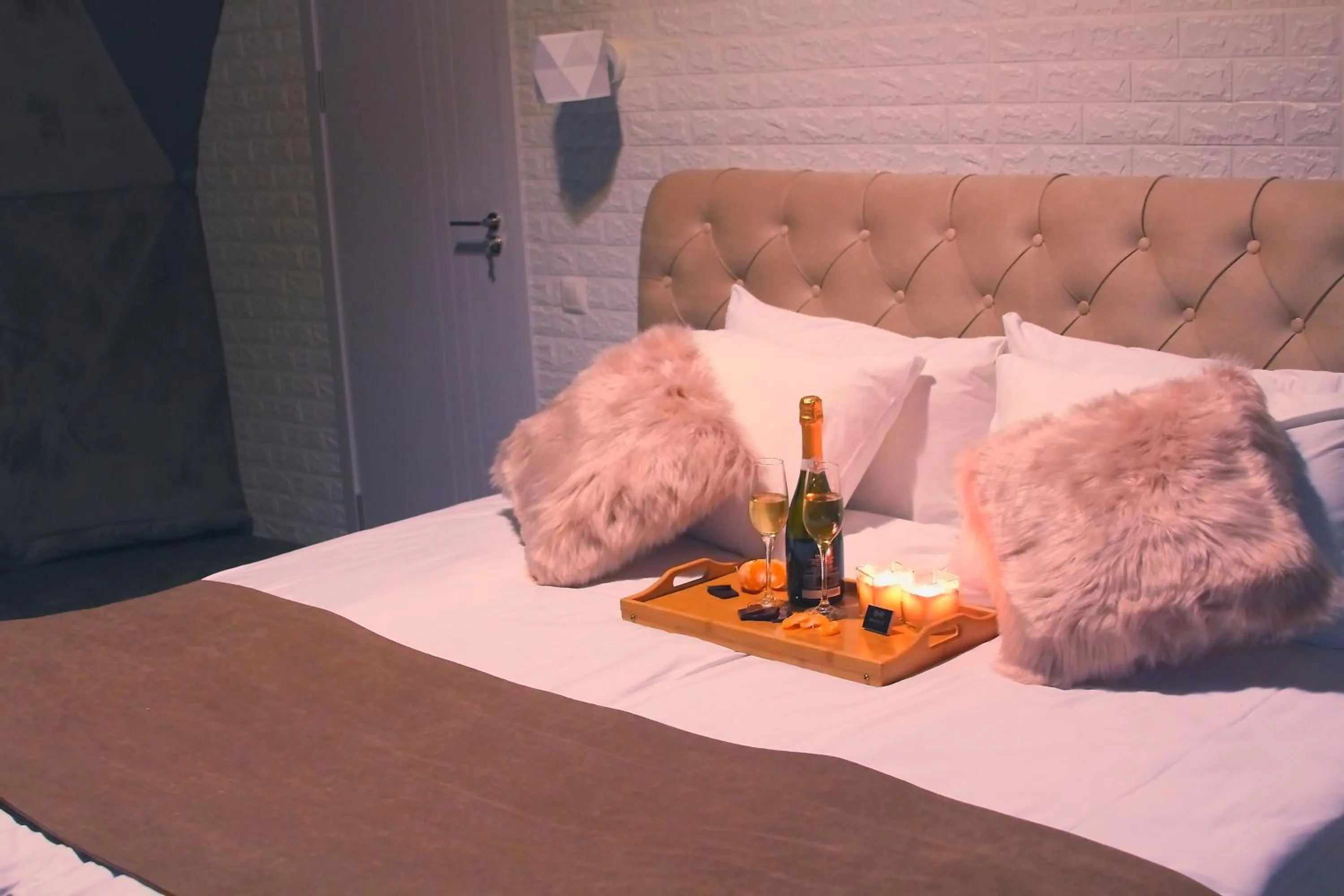 Bed in Brooch Boutique Hotel