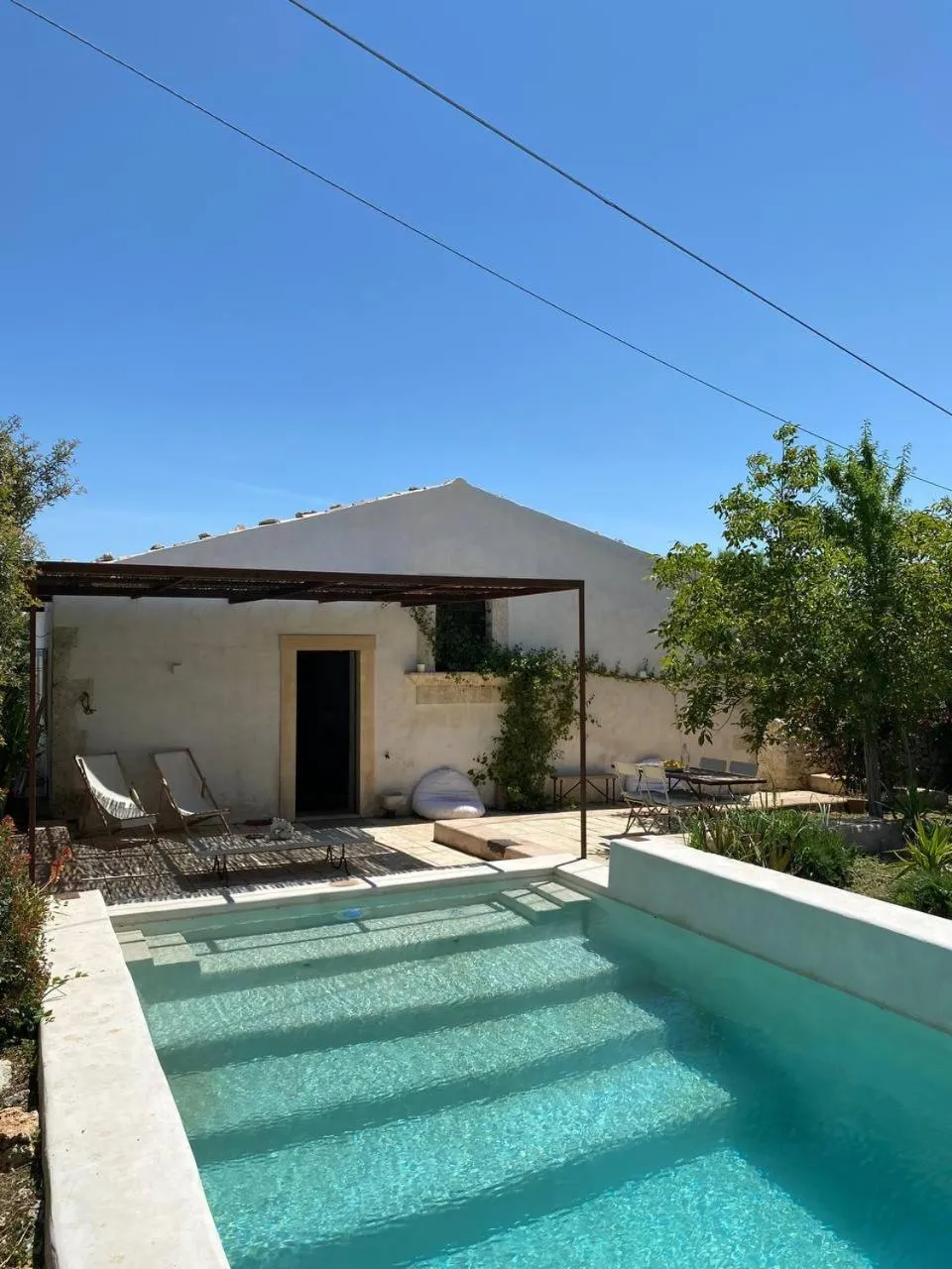 Pool view in Casa Balat