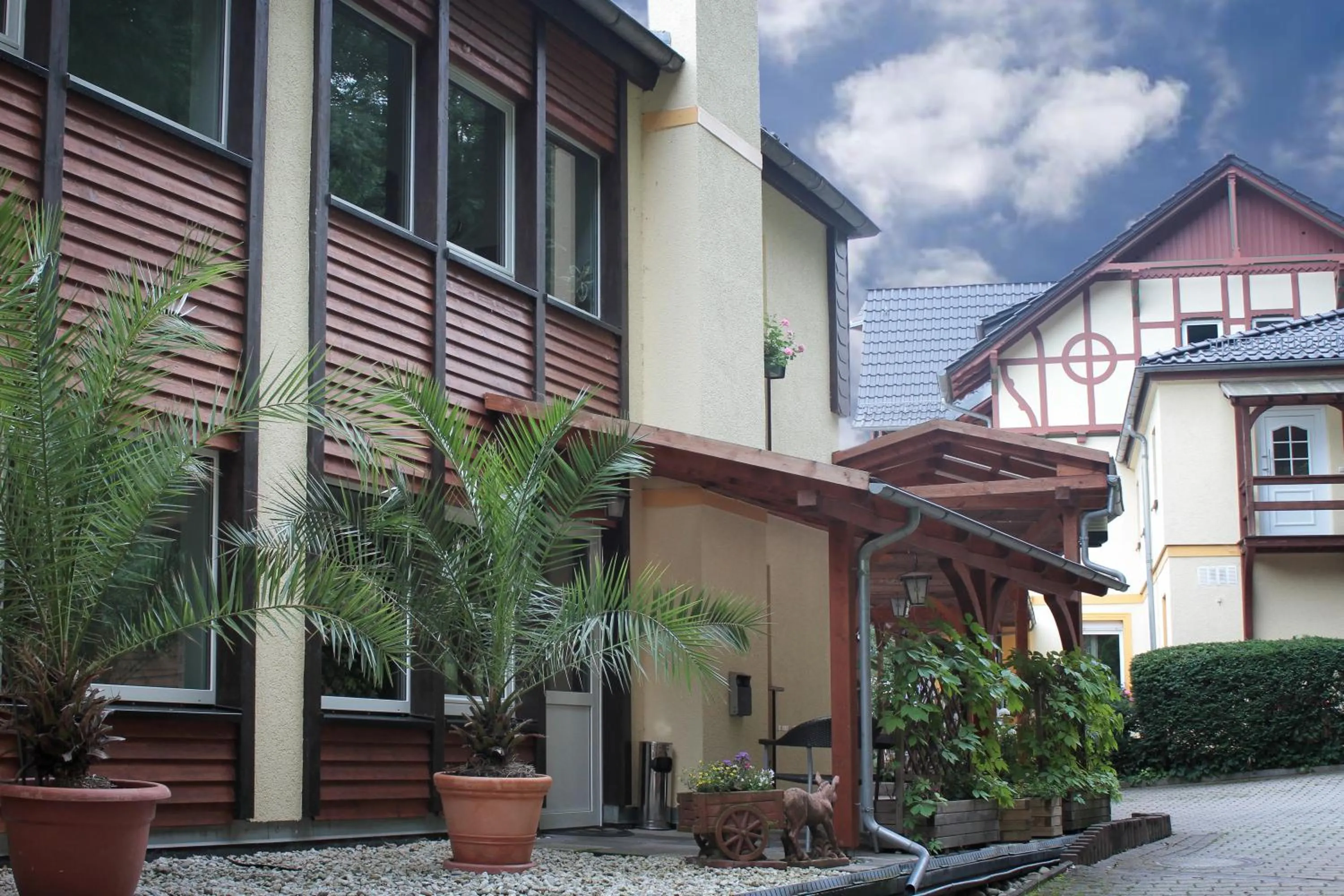 Property building in Hotel Restaurant Zwergschlösschen