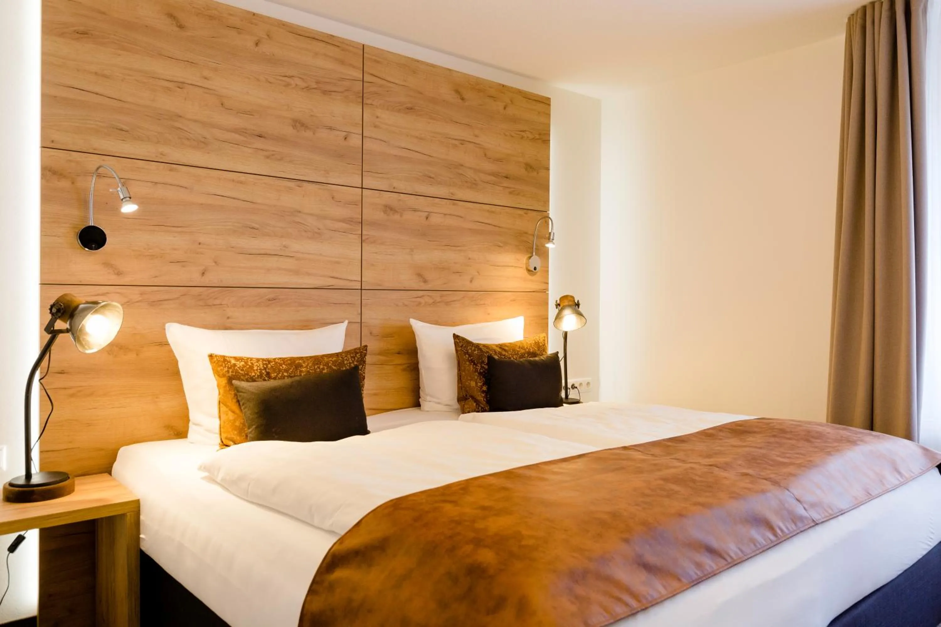 Photo of the whole room, Bed in Hotel Restaurant Zwergschlösschen