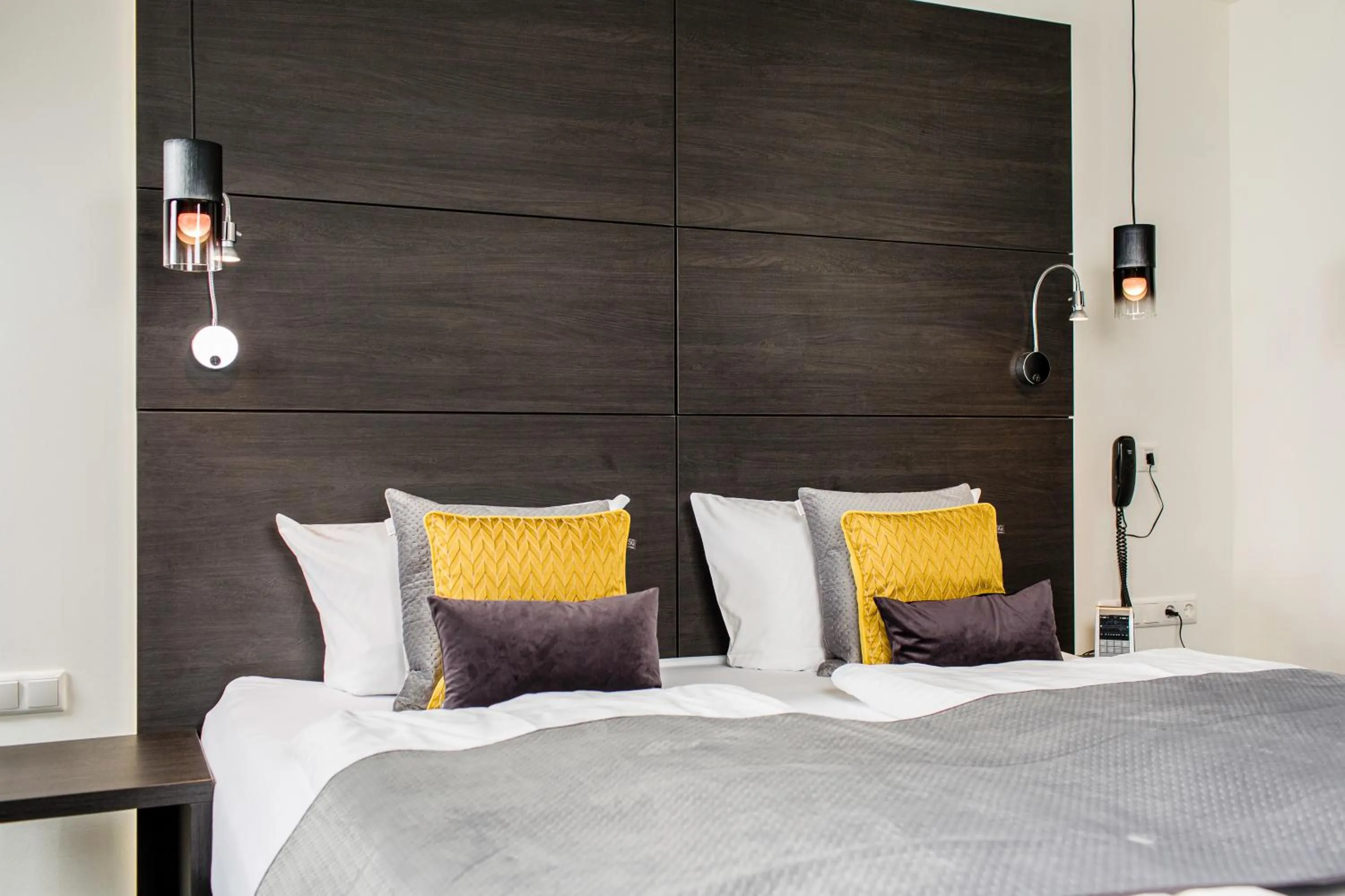 Bedroom, Bed in Hotel Restaurant Zwergschlösschen