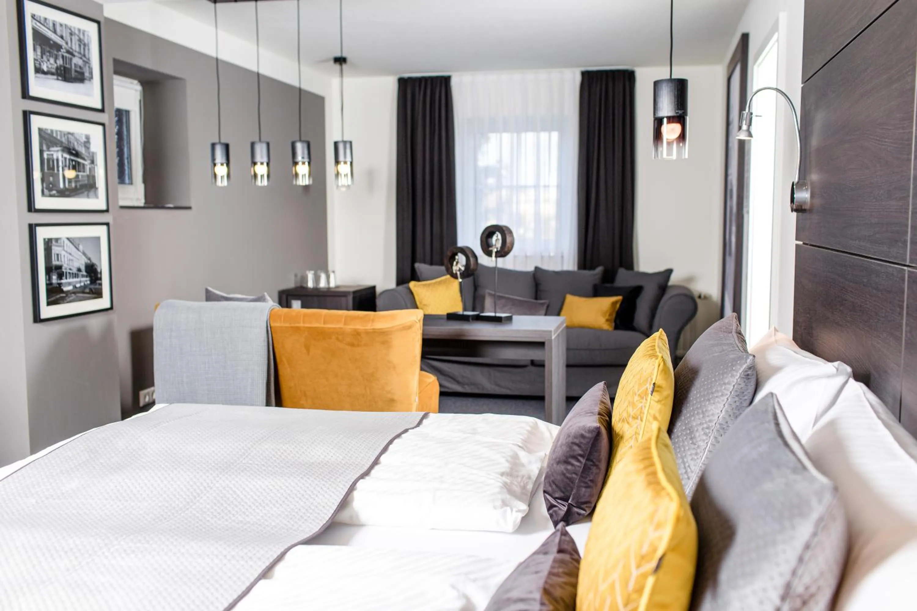 Photo of the whole room, Bed in Hotel Restaurant Zwergschlösschen