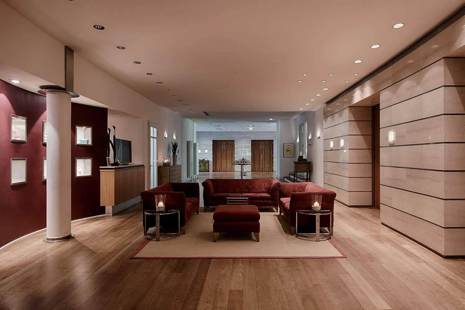 Lobby or reception in Privathotel Lindtner Hamburg