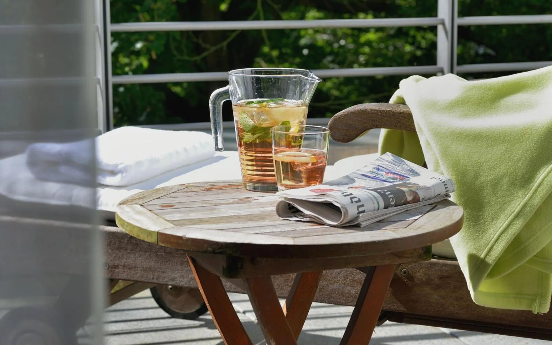 Balcony/Terrace in Privathotel Lindtner Hamburg