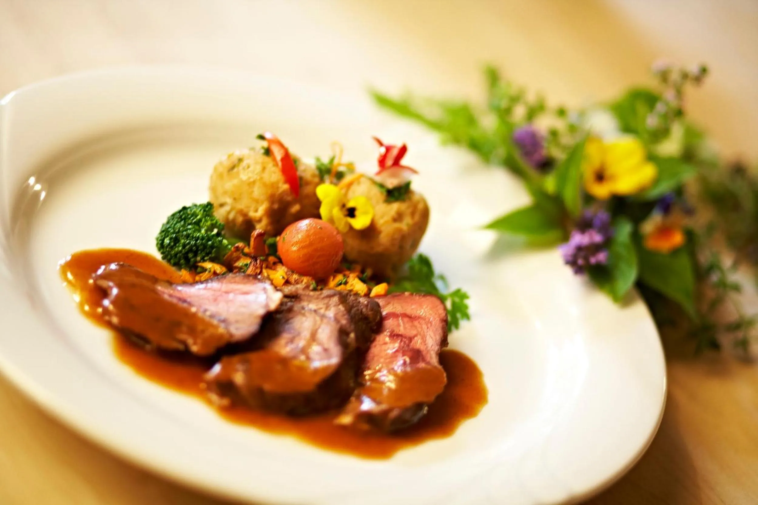 Food close-up in Landhotel Sonne