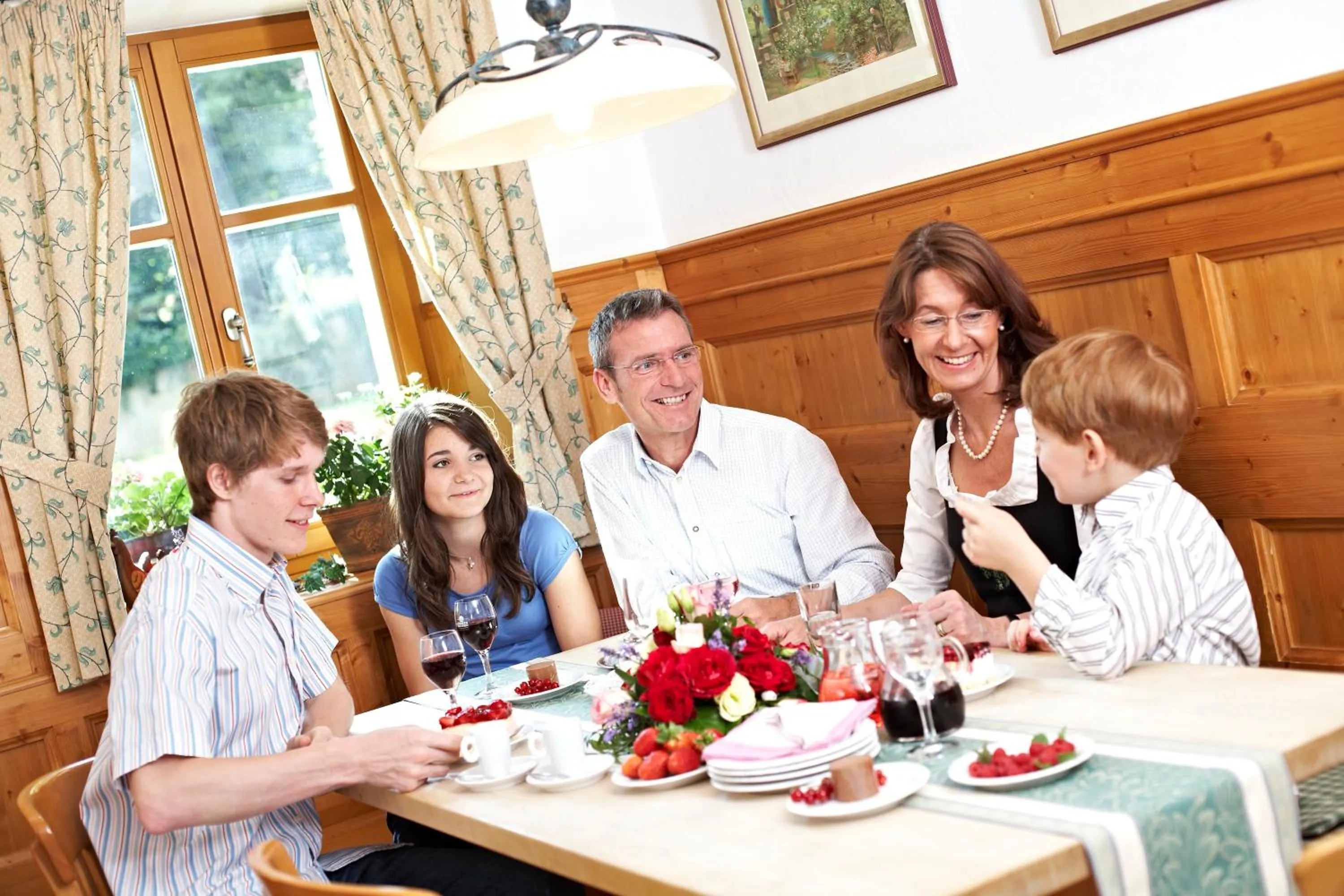 group of guests in Landhotel Sonne