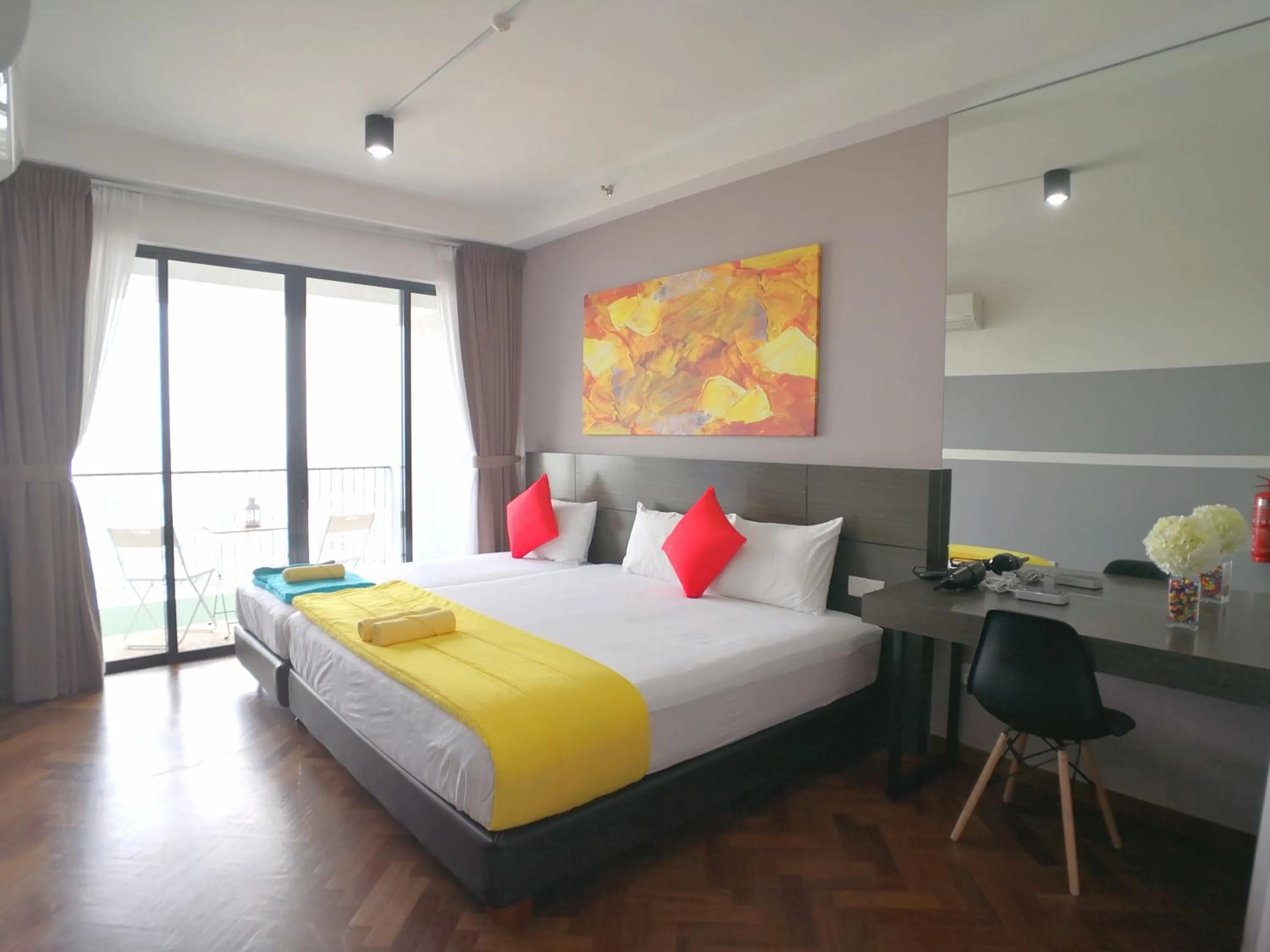 Bed in The Landmark by Comfy