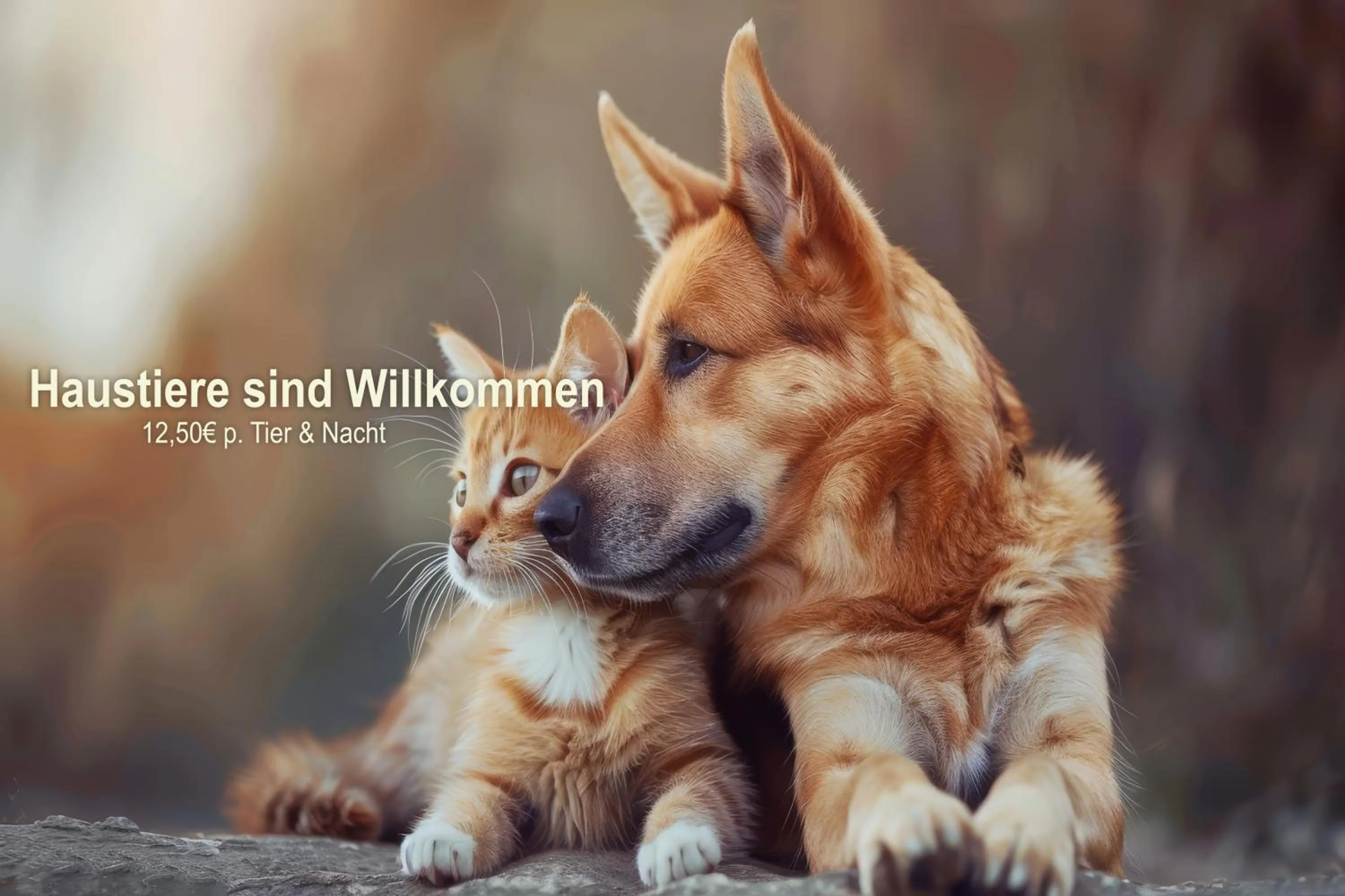 Pets in Hotel garni Zwickau-Mosel