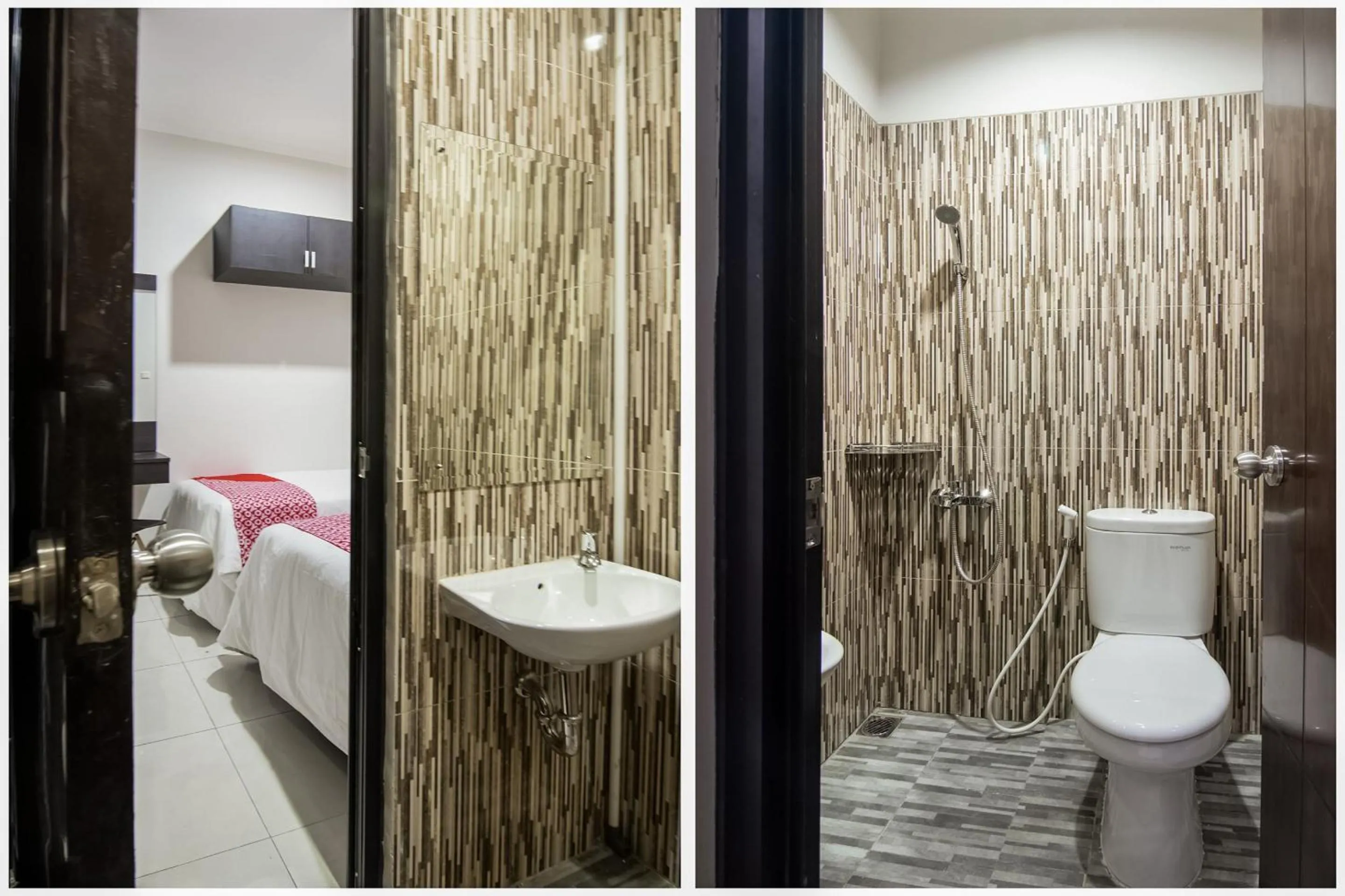 Bathroom in OYO 3826 Columbus Residence K11