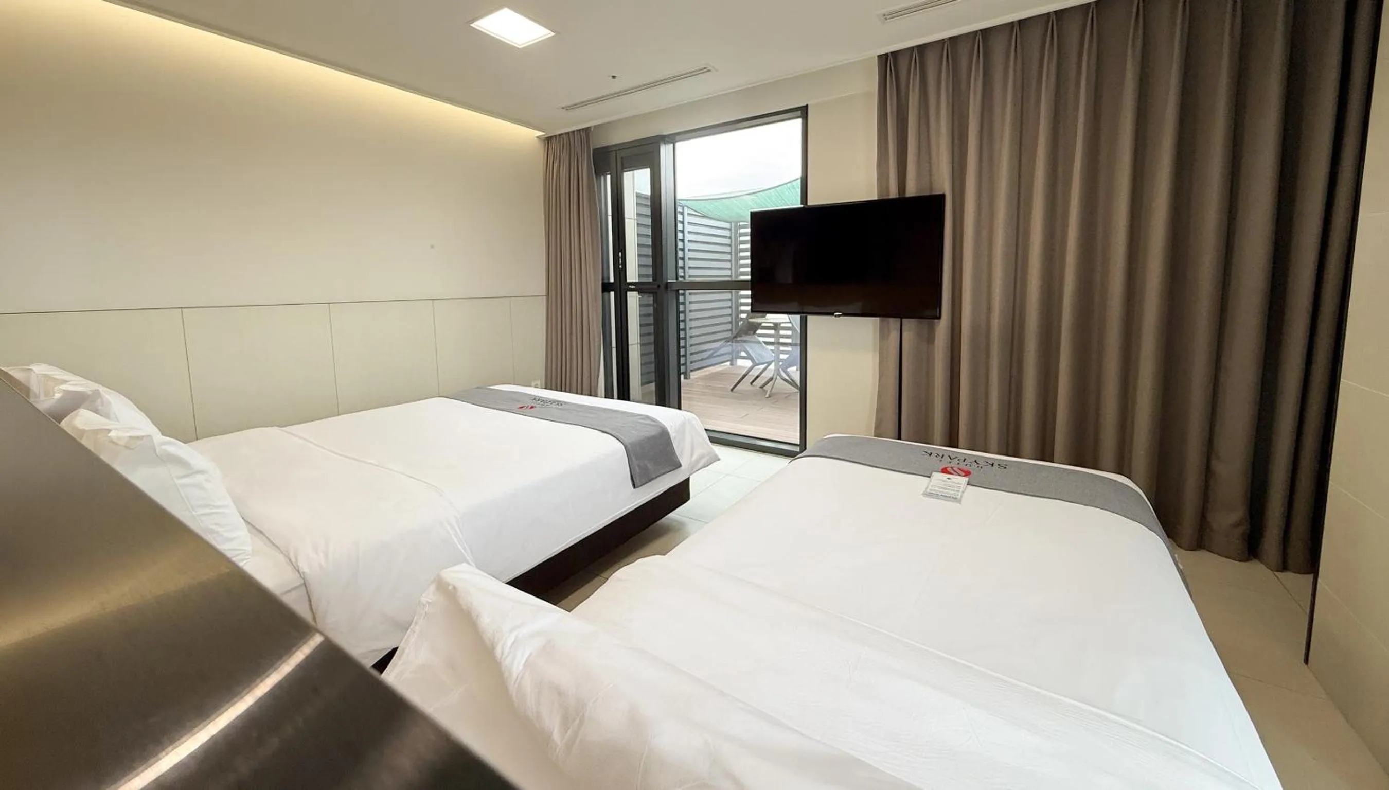Bed in Hotel Skypark DaejeonⅠ