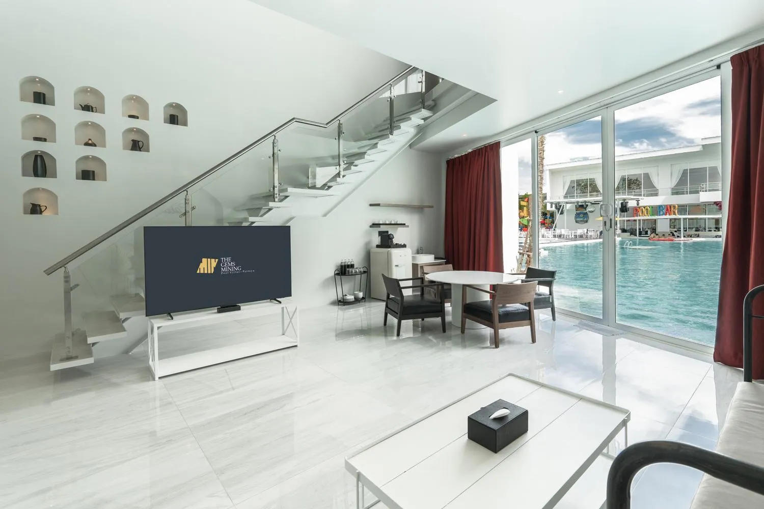 TV and multimedia in The Gems Mining Pool Villas Pattaya