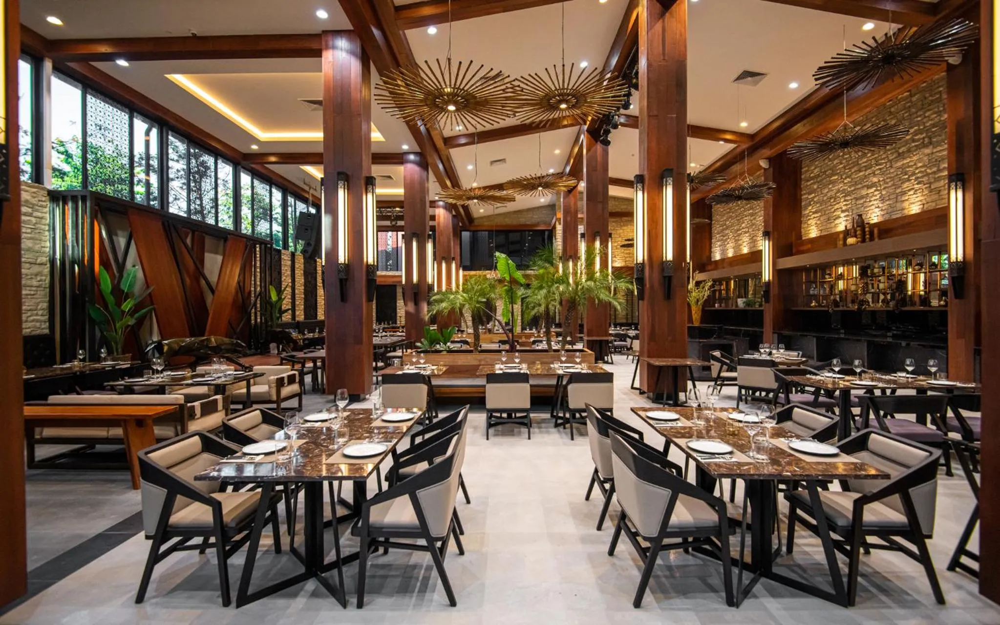 Restaurant/places to eat in The Gems Mining Pool Villas Pattaya