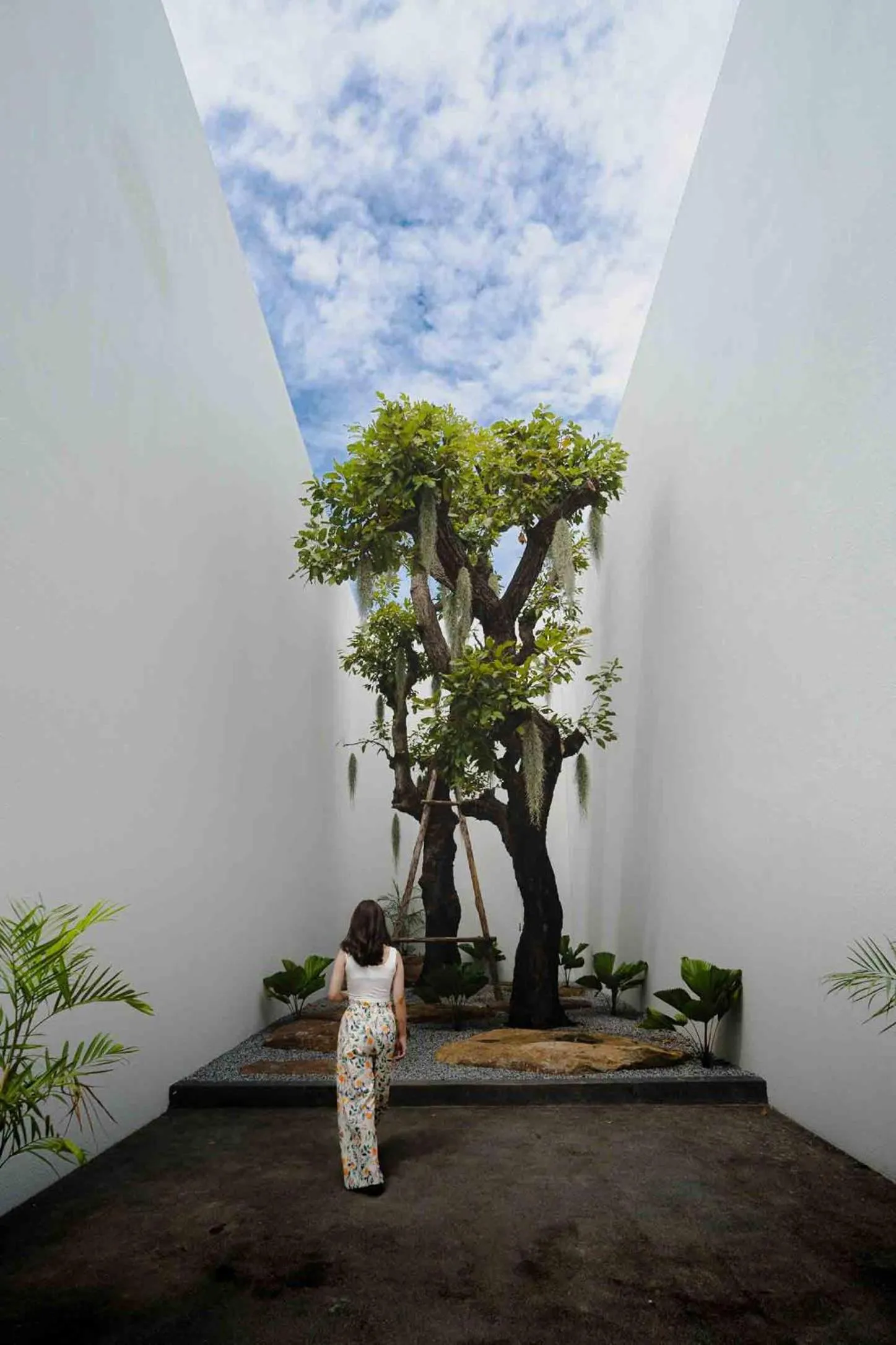 Garden in The Gems Mining Pool Villas Pattaya